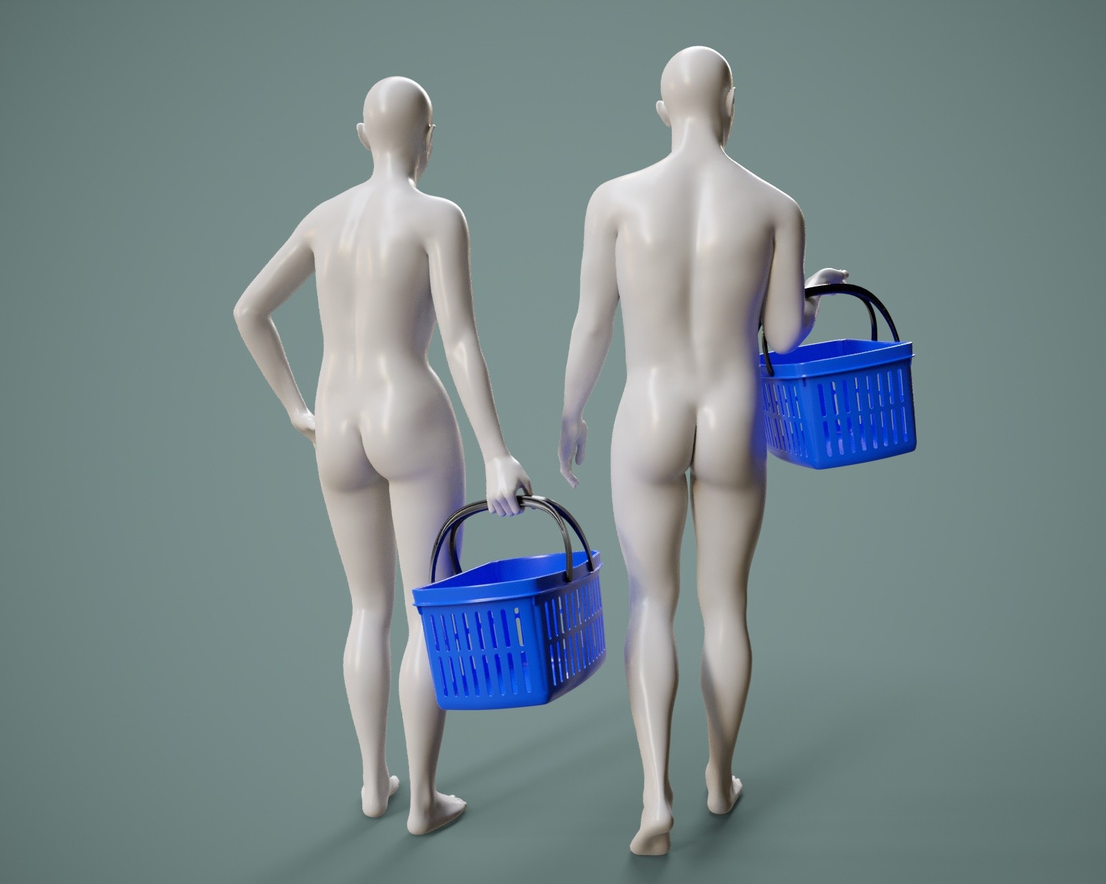 Shopping Basket Prop and Poses for G9 G8FM by N/A