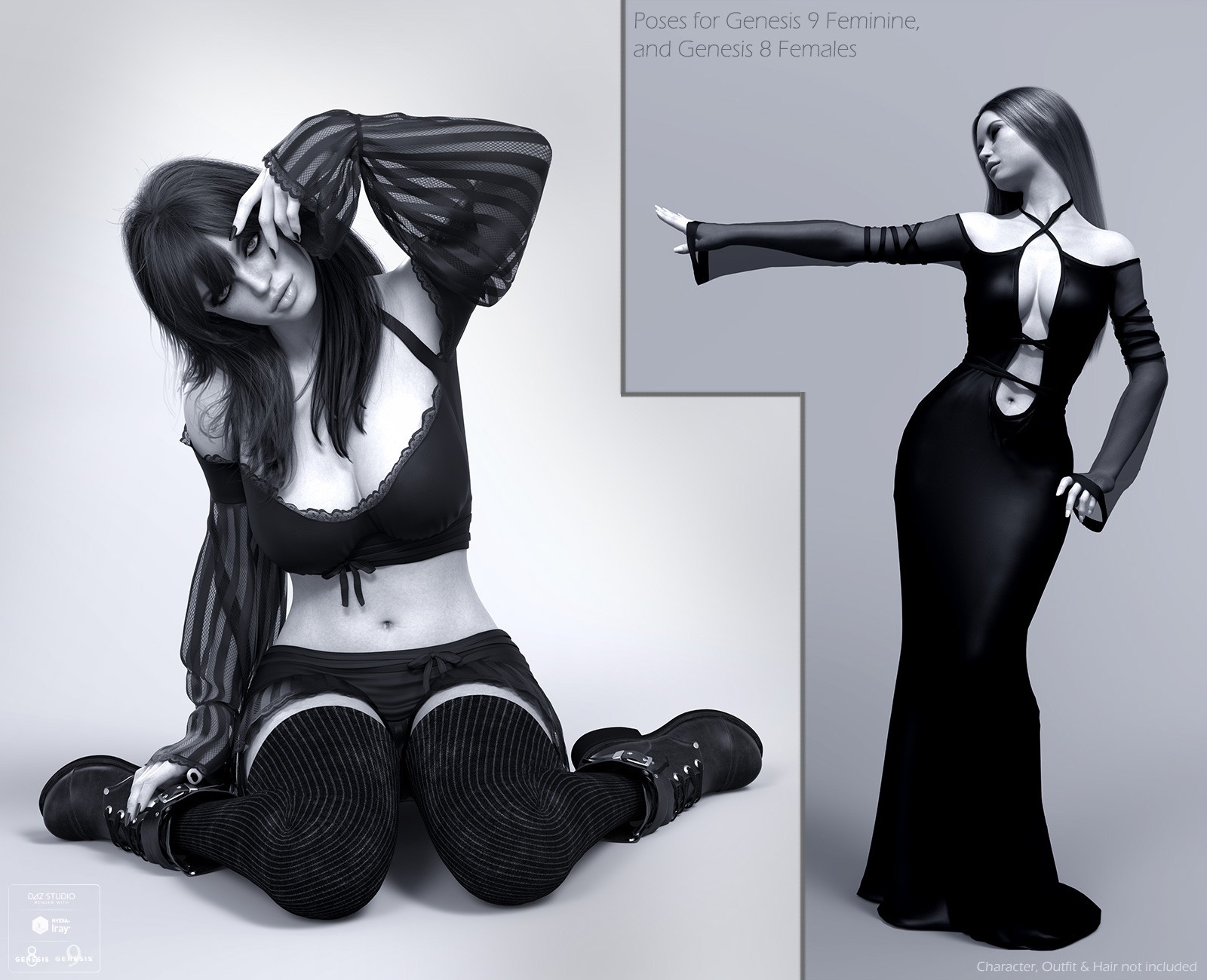 DMs Artsy Poses by N/A