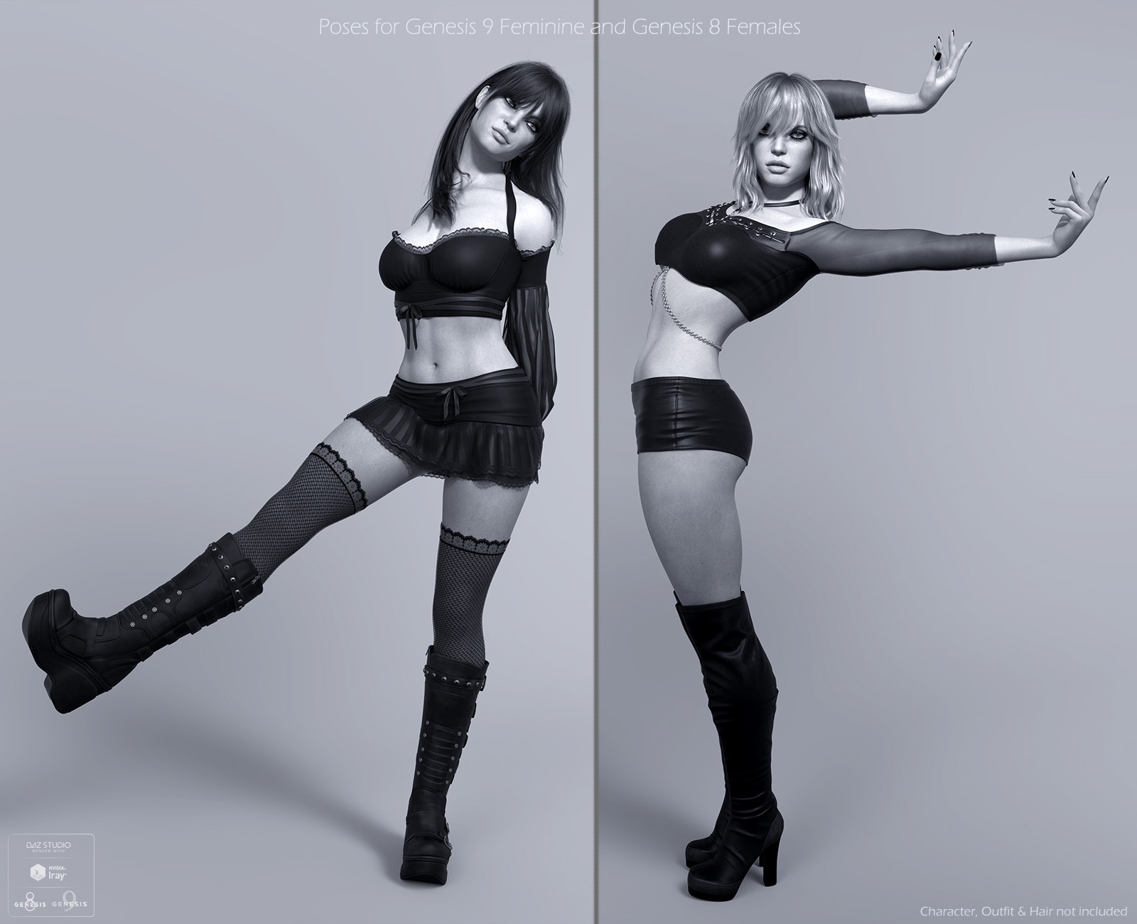 DMs Artsy Poses by N/A