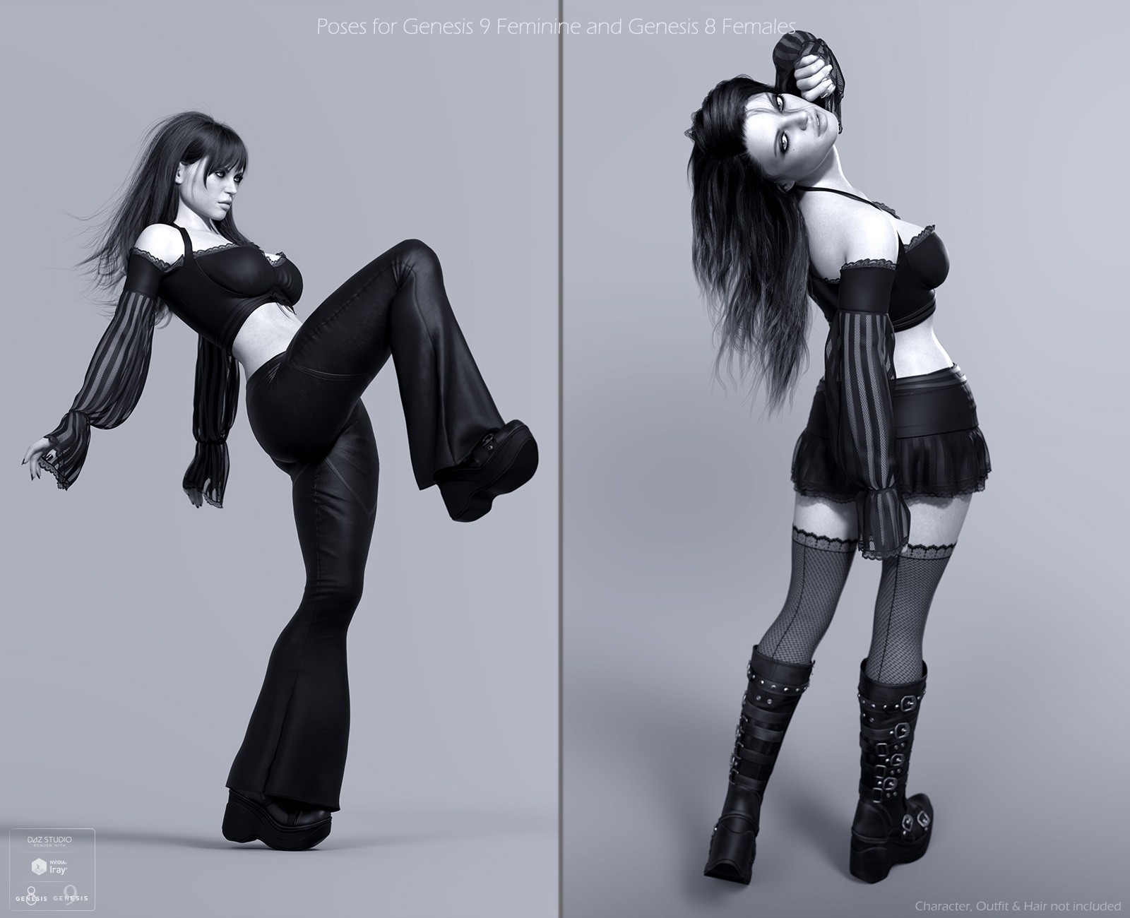DMs Artsy Poses by N/A