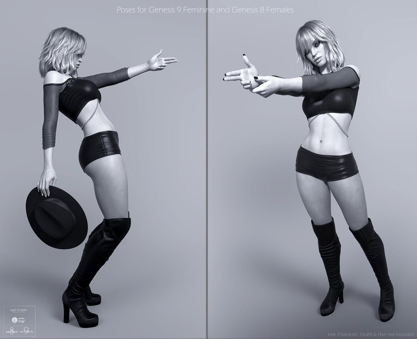 DMs Artsy Poses by N/A