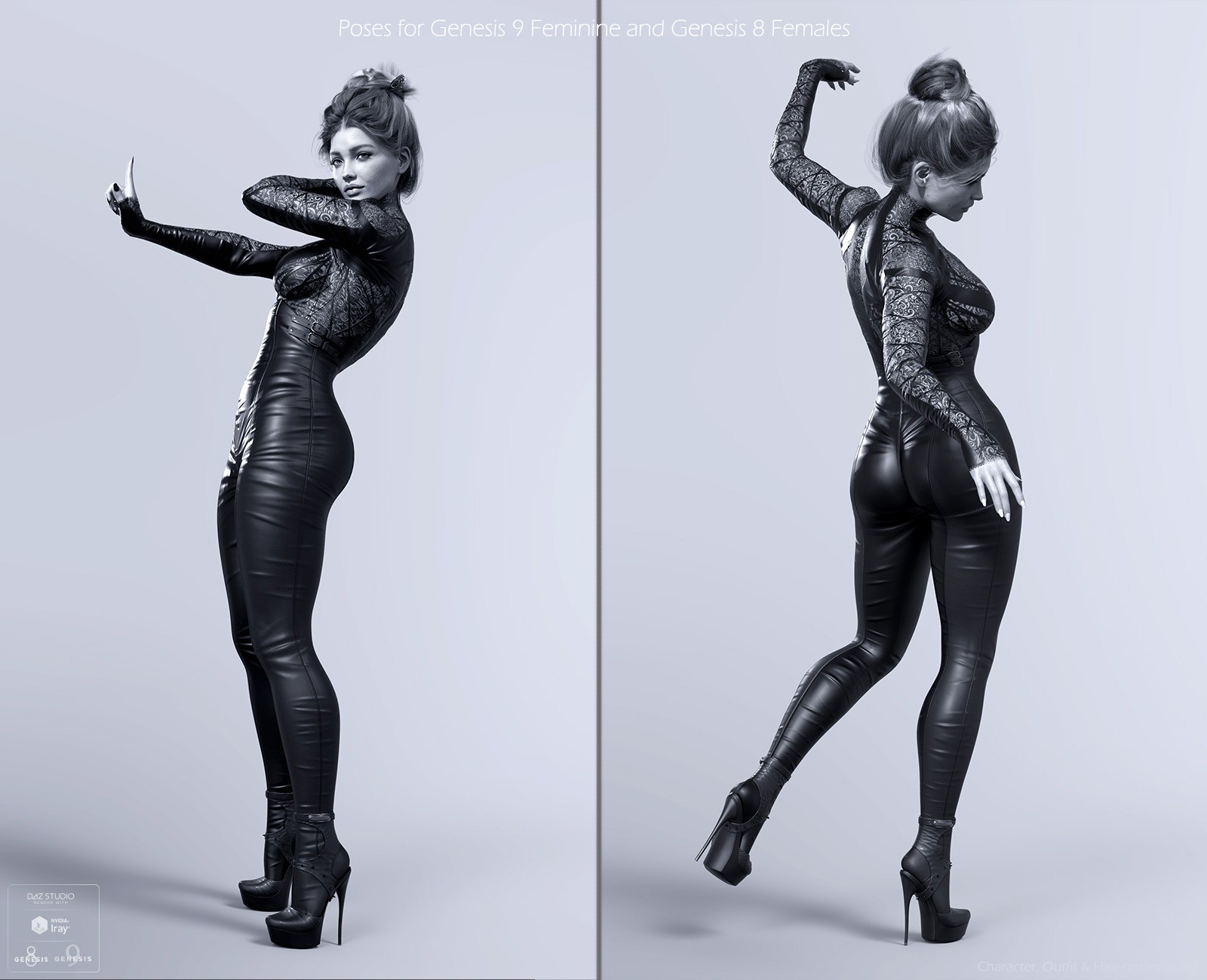 DMs Artsy Poses by N/A