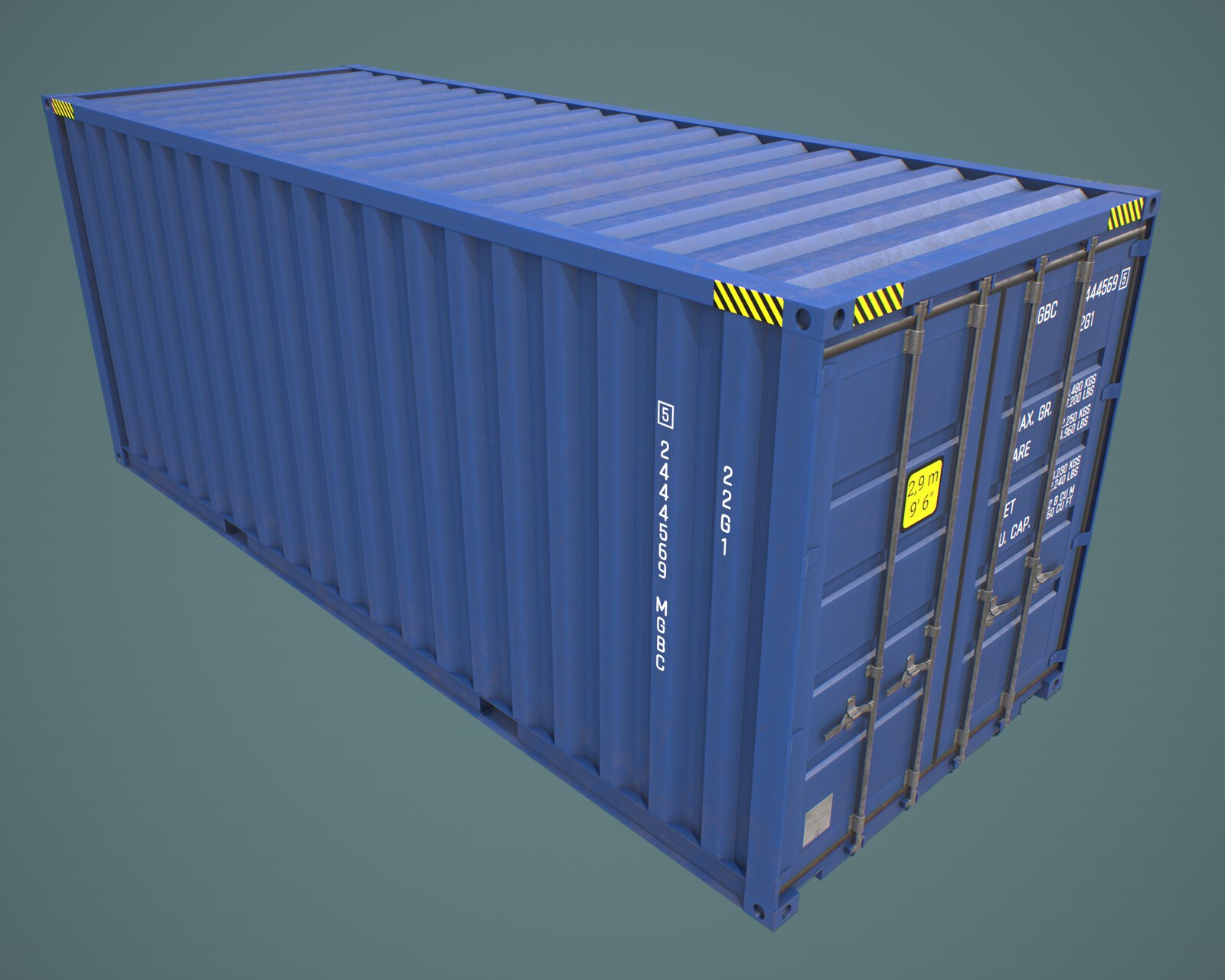 Industrial Cargo Container Prop by N/A