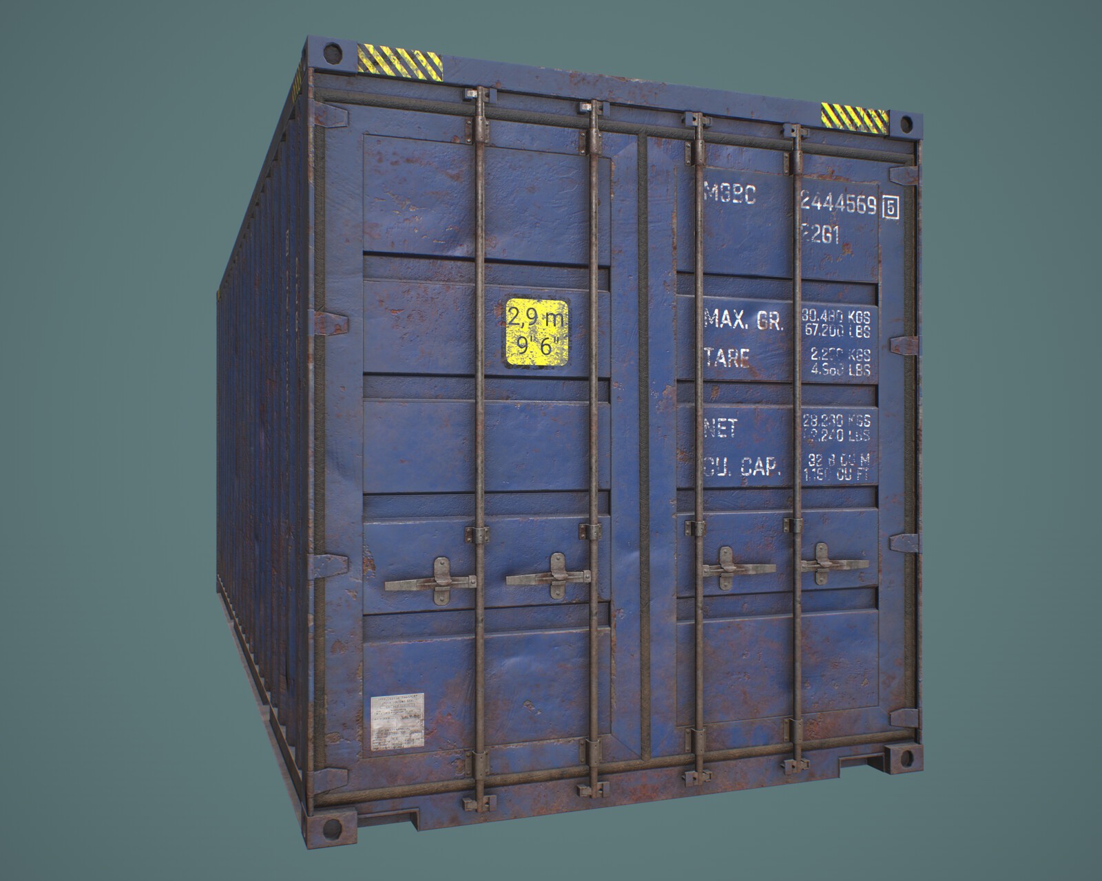 Industrial Cargo Container Prop by N/A