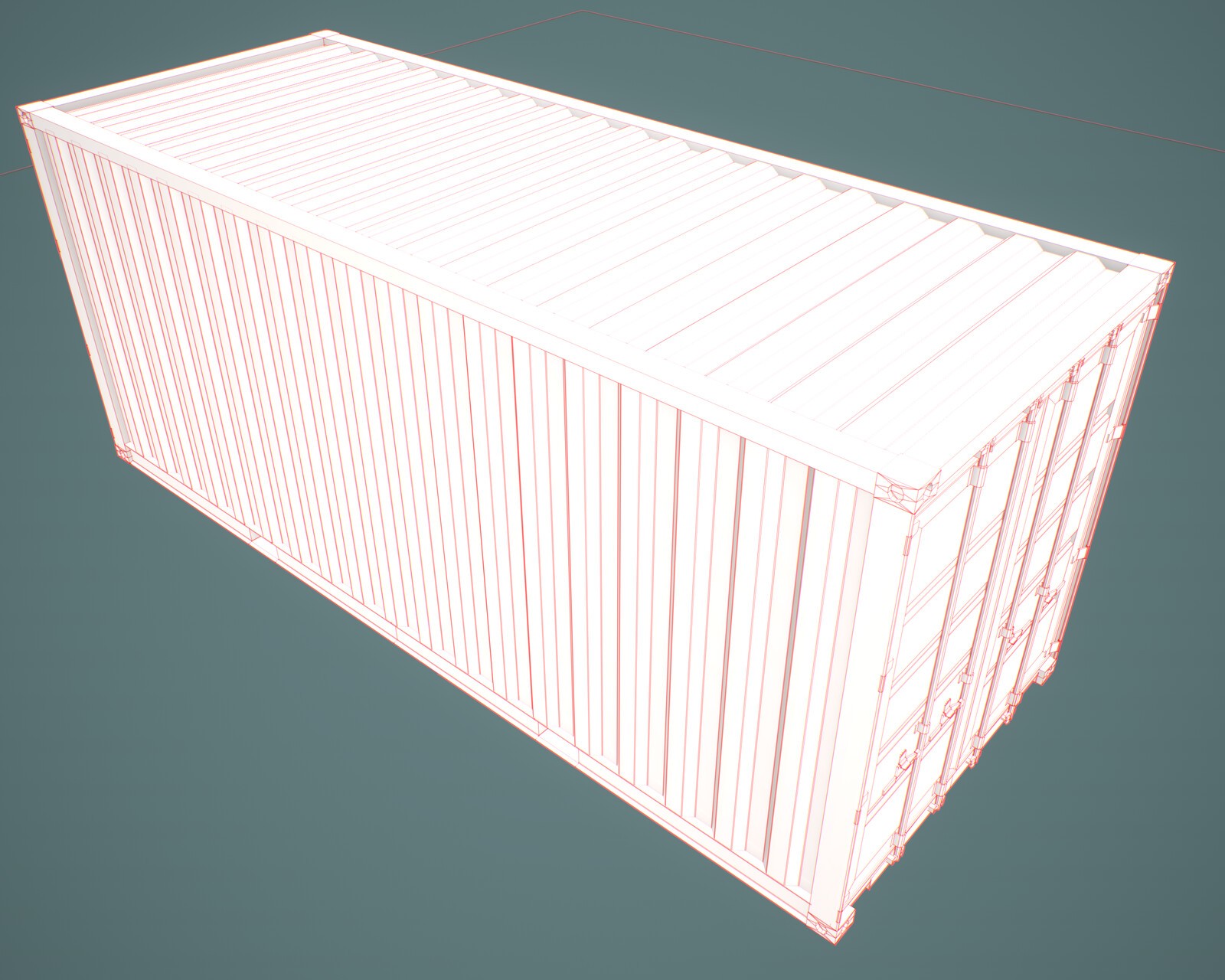 Industrial Cargo Container Prop by N/A