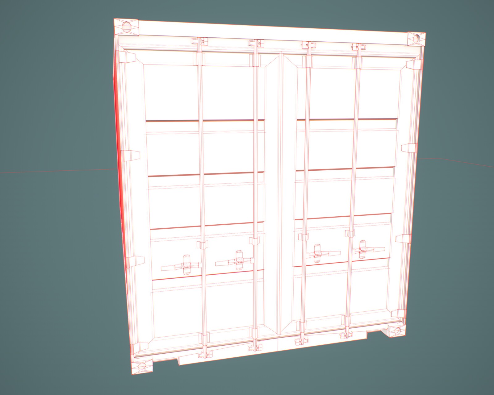 Industrial Cargo Container Prop by N/A