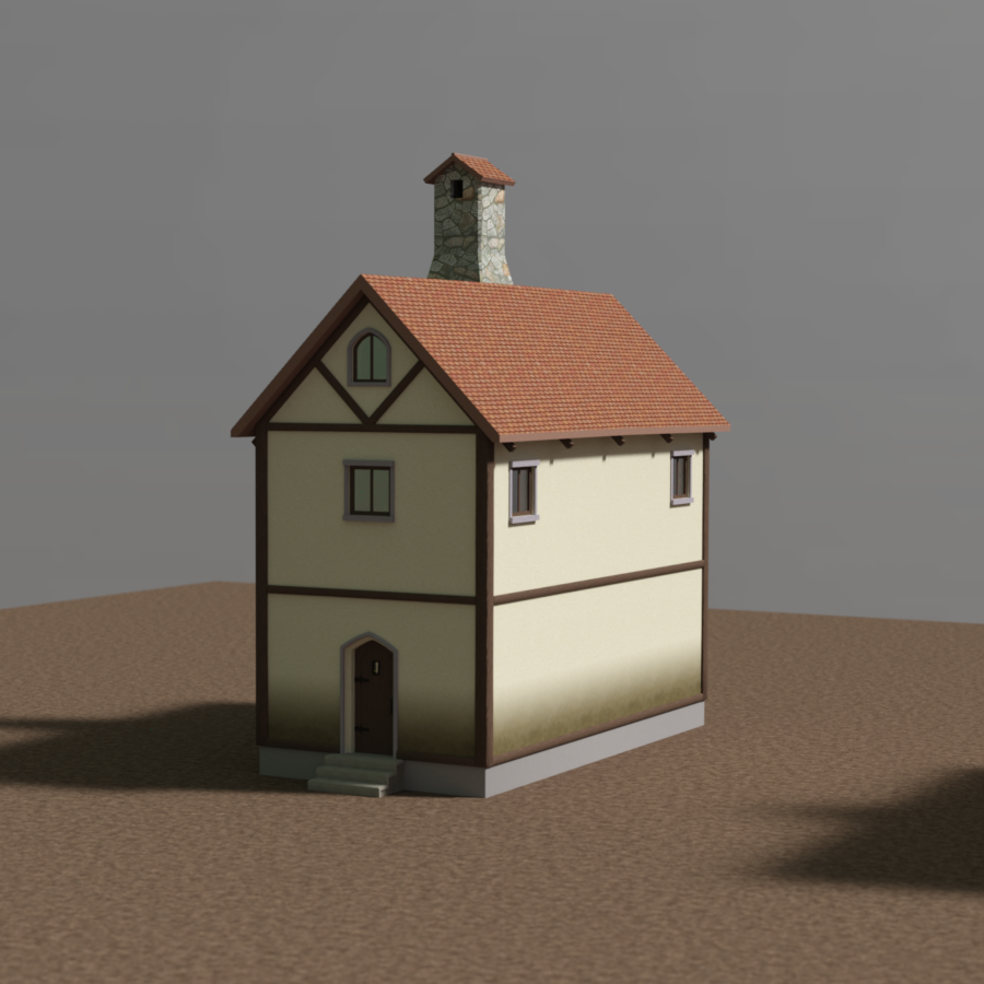 Medieval House 01 - 3D Vengeance by N/A