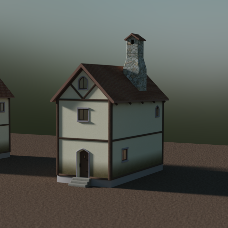 Medieval House 01 - 3D Vengeance by N/A