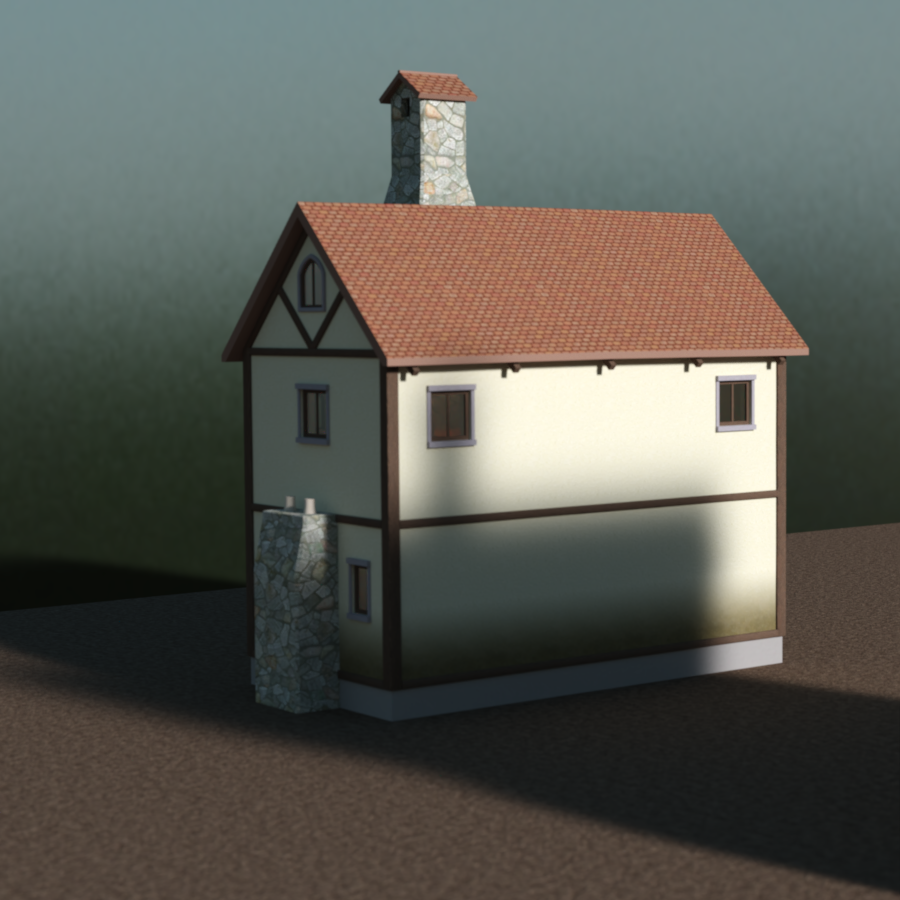 Medieval House 01 - 3D Vengeance by N/A