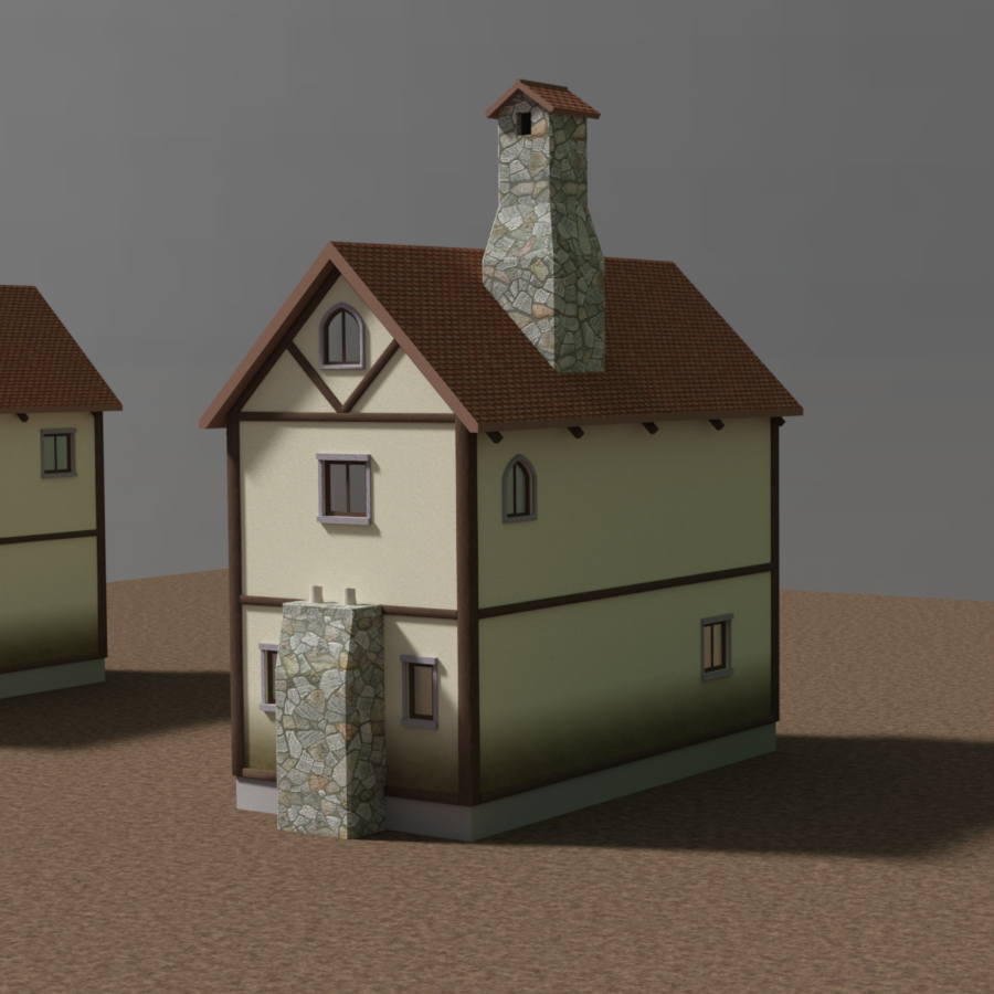 Medieval House 01 - 3D Vengeance by N/A