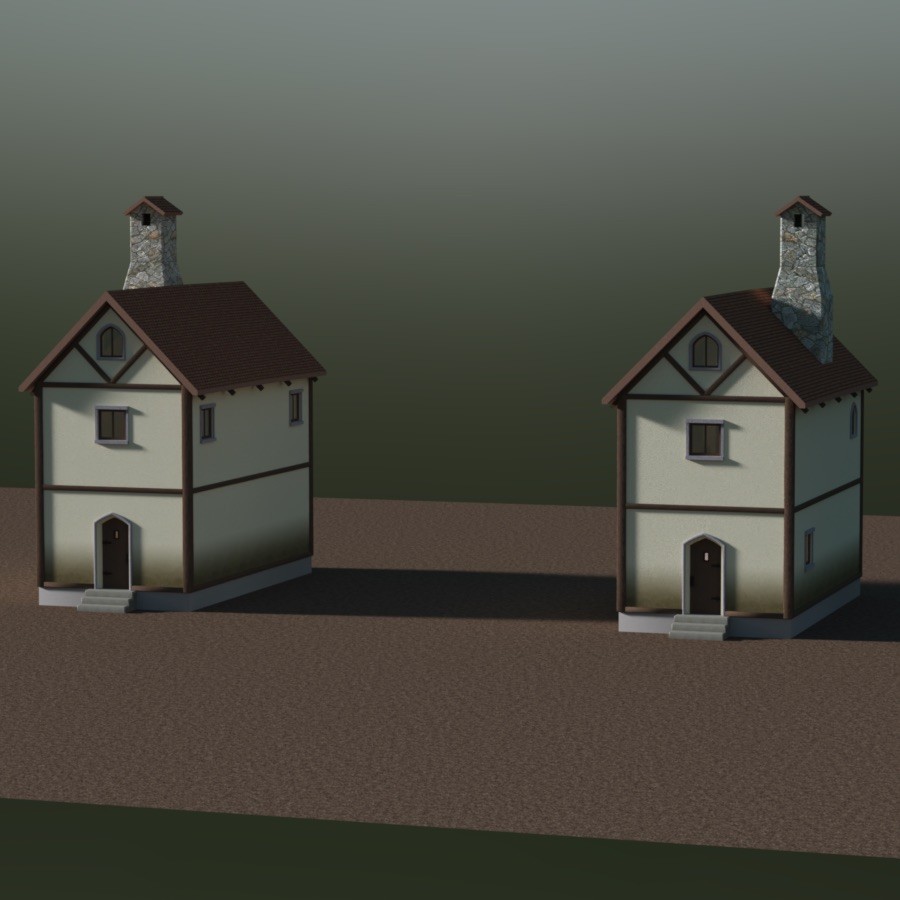 Medieval House 01 - 3D Vengeance by N/A