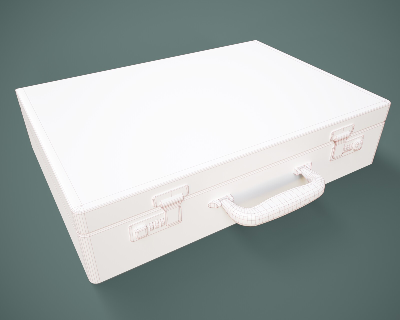 Leather Briefcase Prop and Poses for G8FM G9 by N/A
