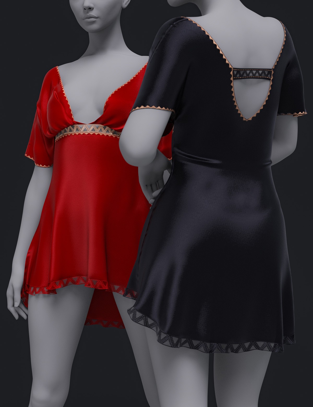 dForce Free Feeling Dress Genesis8-8.1F-G9 by N/A