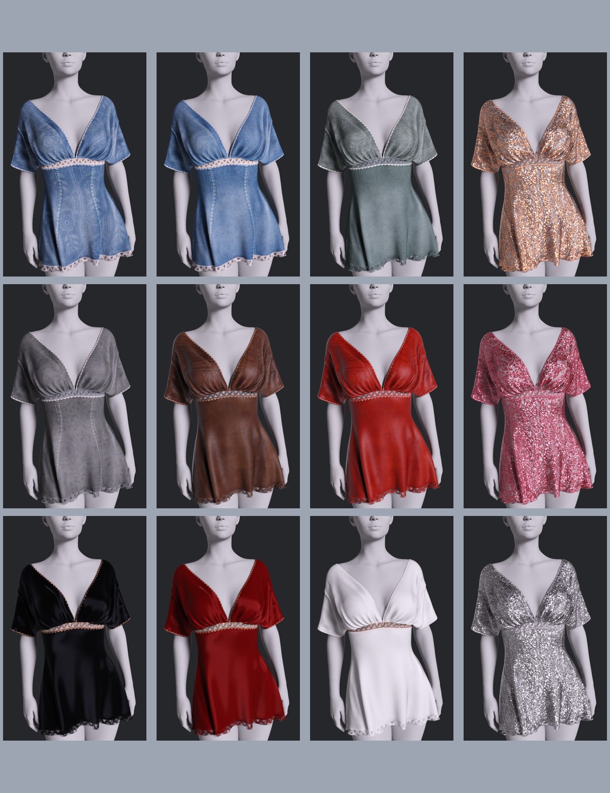 dForce Free Feeling Dress Genesis8-8.1F-G9 by N/A