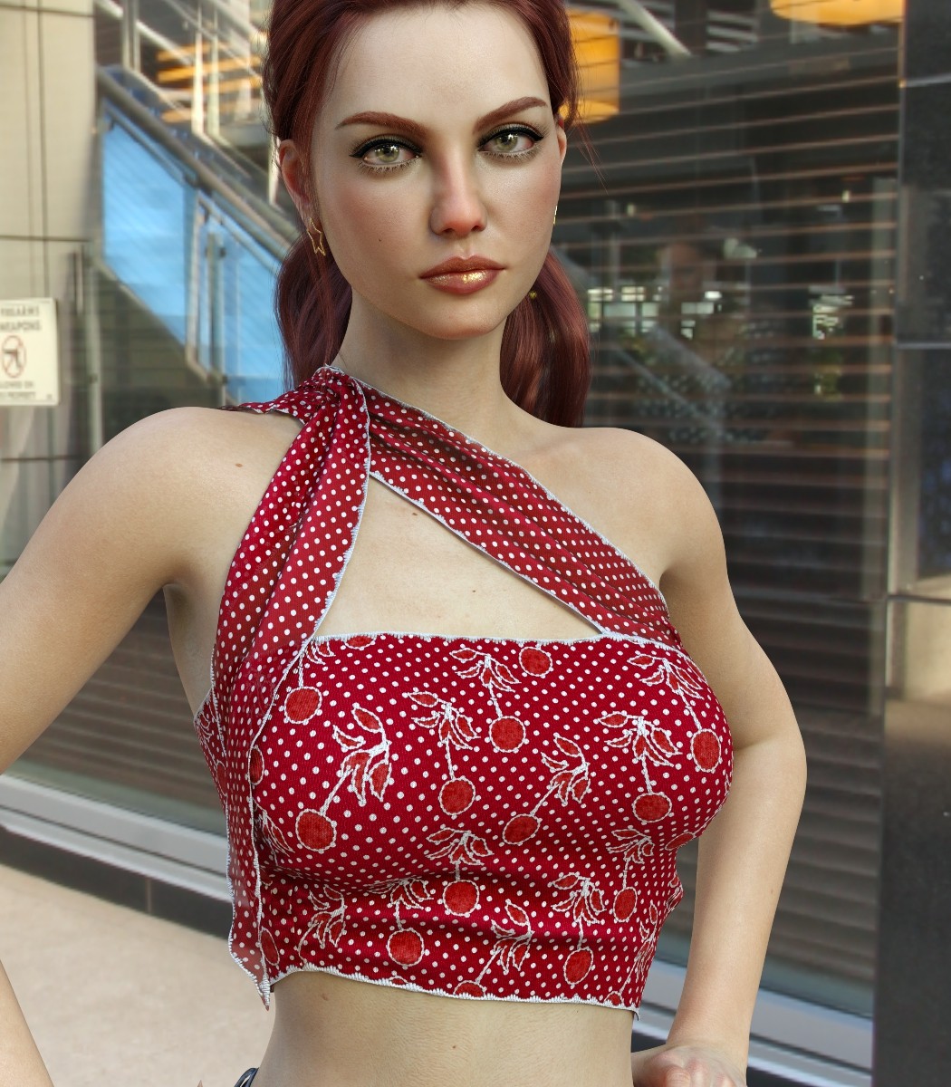 7th Ave: LF dForce Over Shoulder Top G8Fs/G9 by N/A
