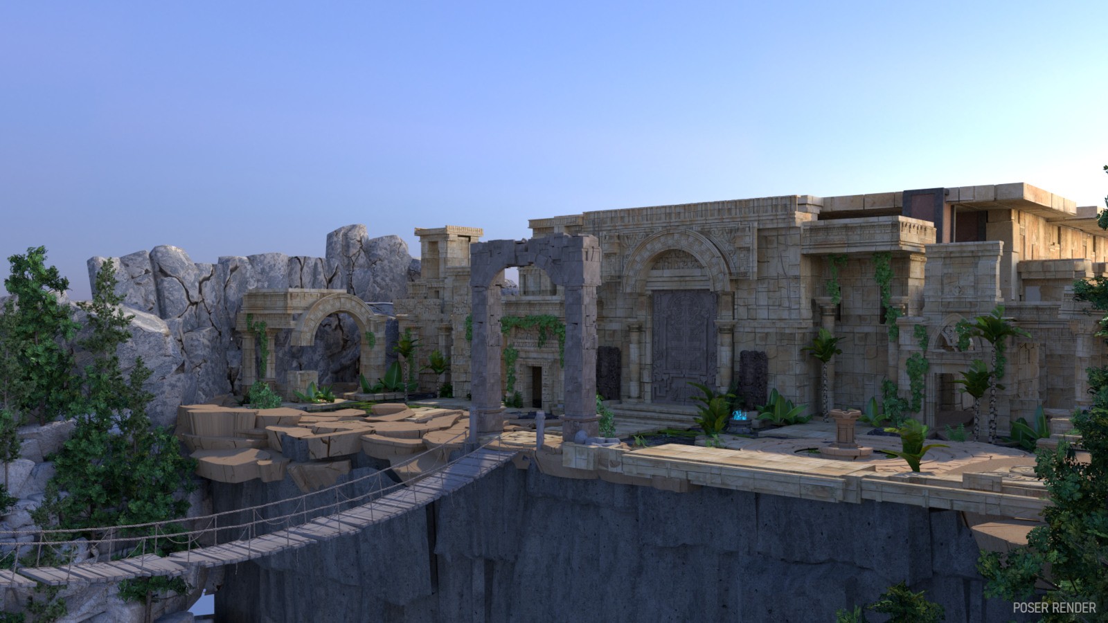 Temple Ruins Kit by N/A