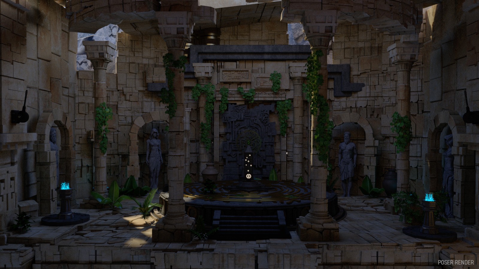 Temple Ruins Kit by N/A