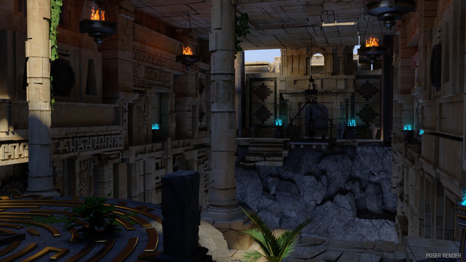 Temple Ruins Kit by N/A