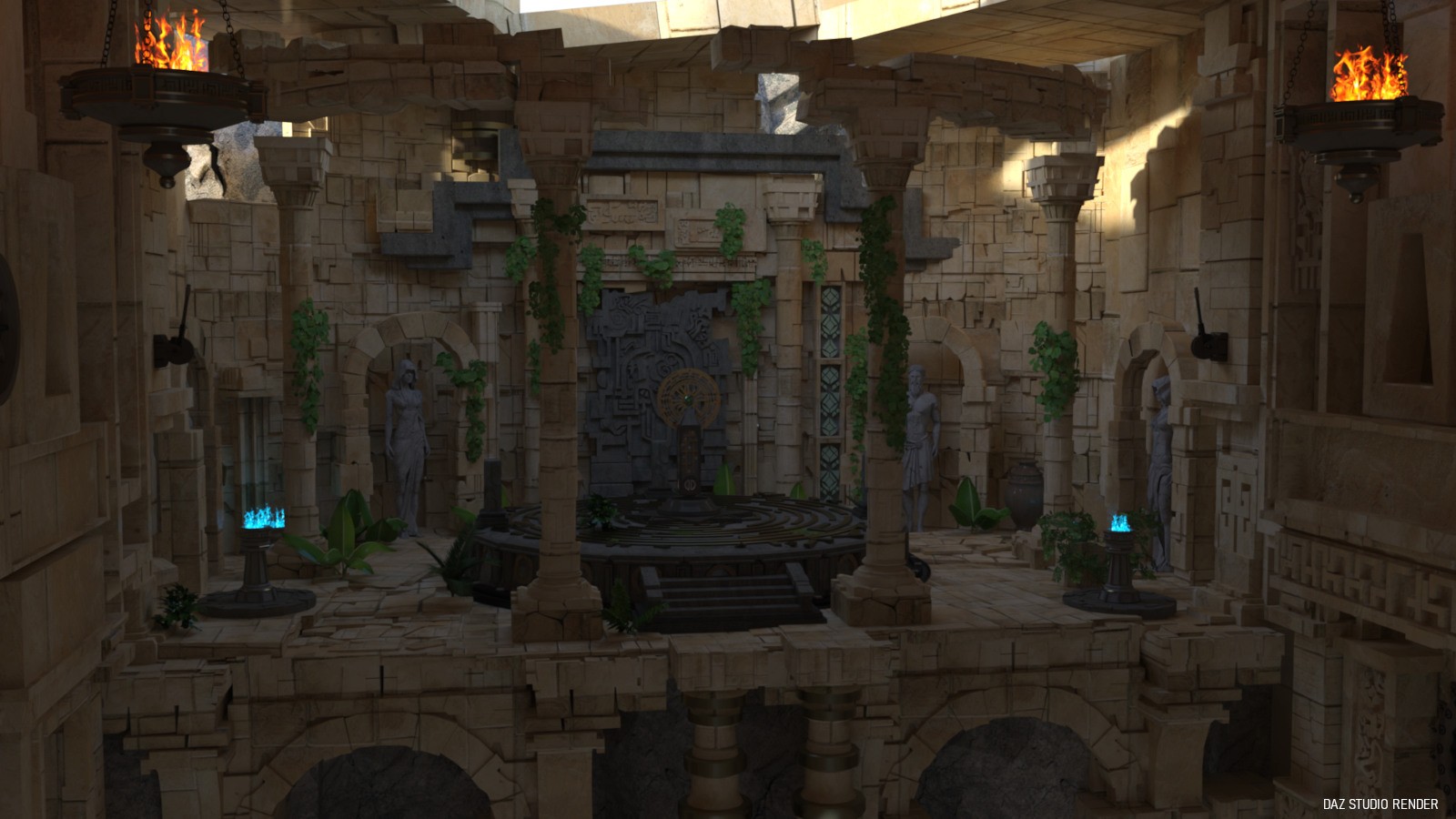Temple Ruins Kit by N/A