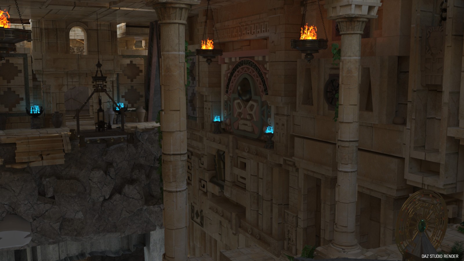 Temple Ruins Kit by N/A