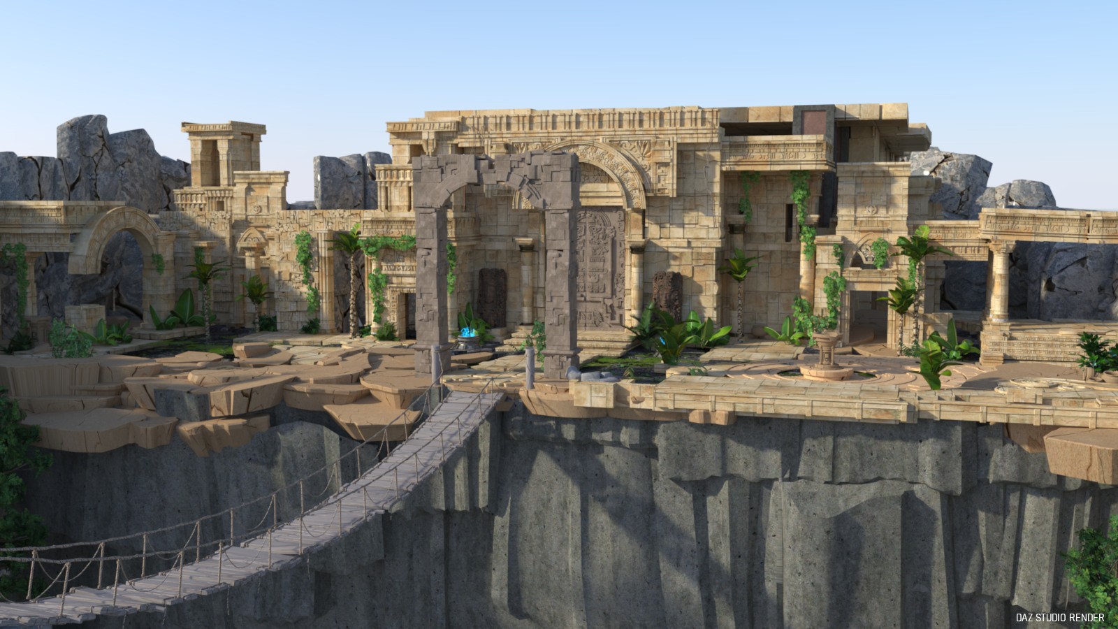Temple Ruins Kit by N/A