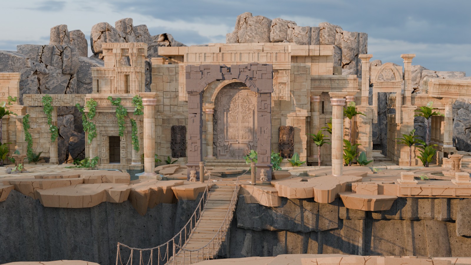 Temple Ruins Kit by N/A