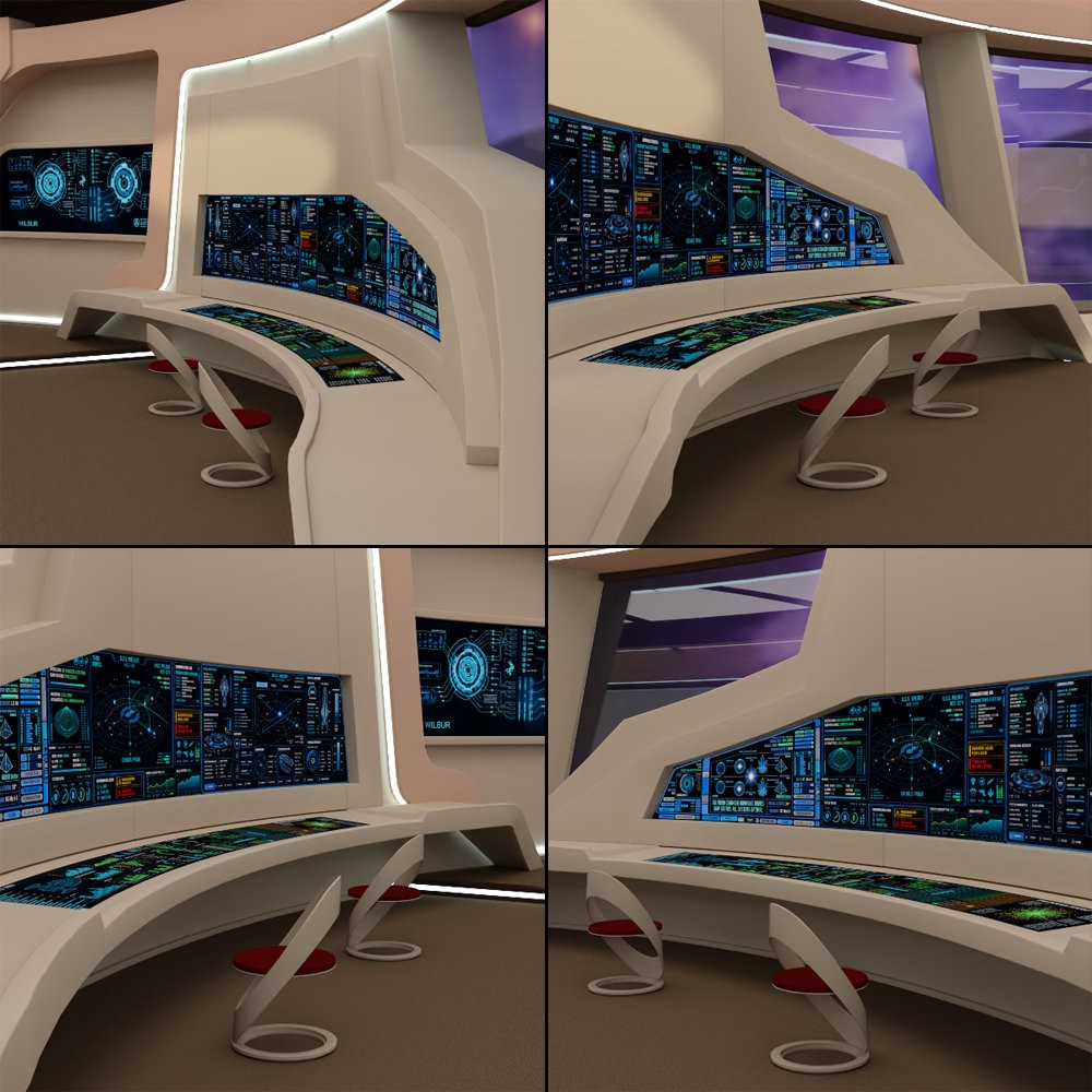 Wilbur Bridge Refit for DAZ Studio by N/A