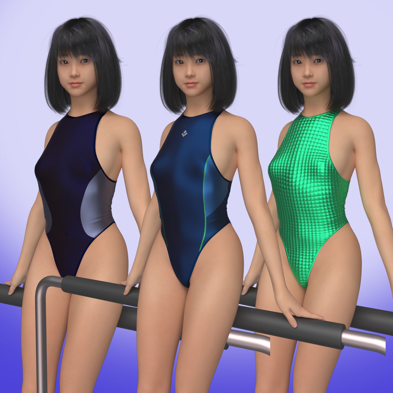 X7 Materials for Lucia One-Piece 2 by N/A