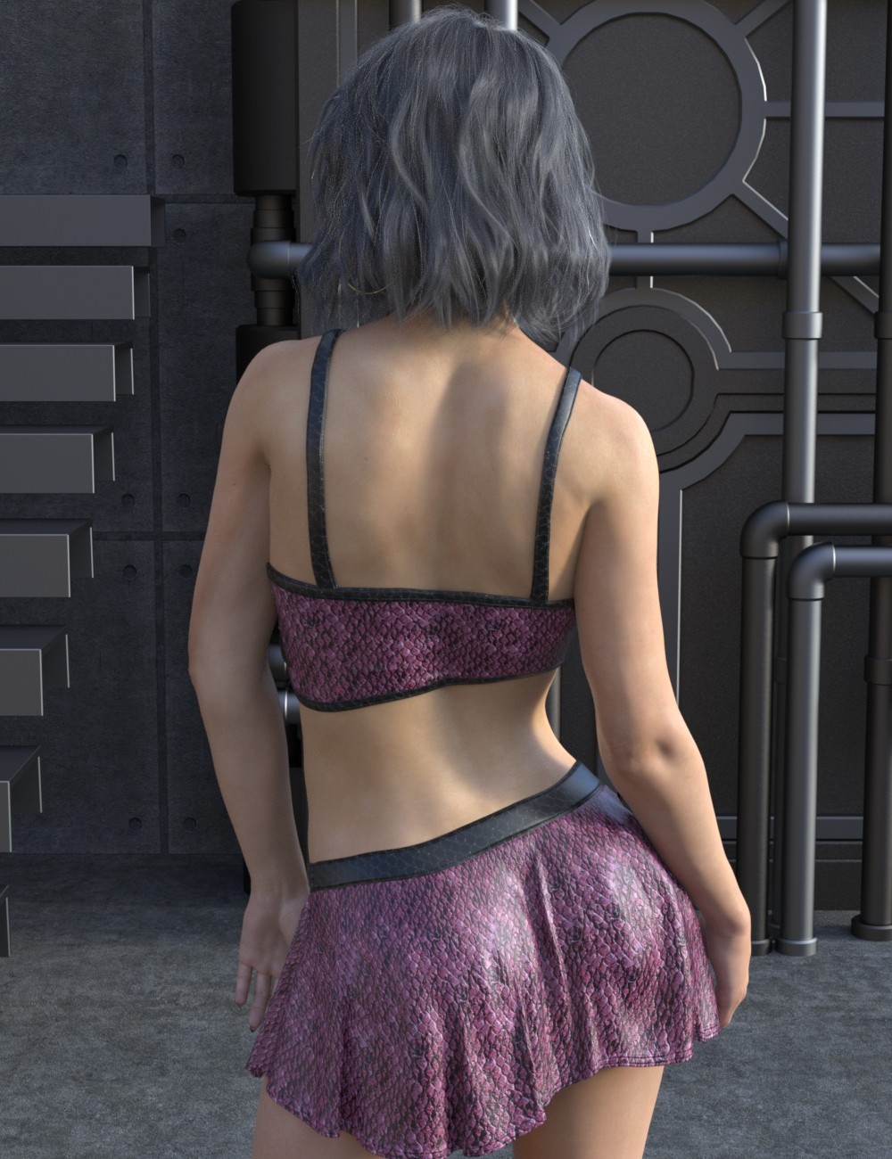 VERSUS - Este Leather for Genesis 8 and 8.1 Females by N/A