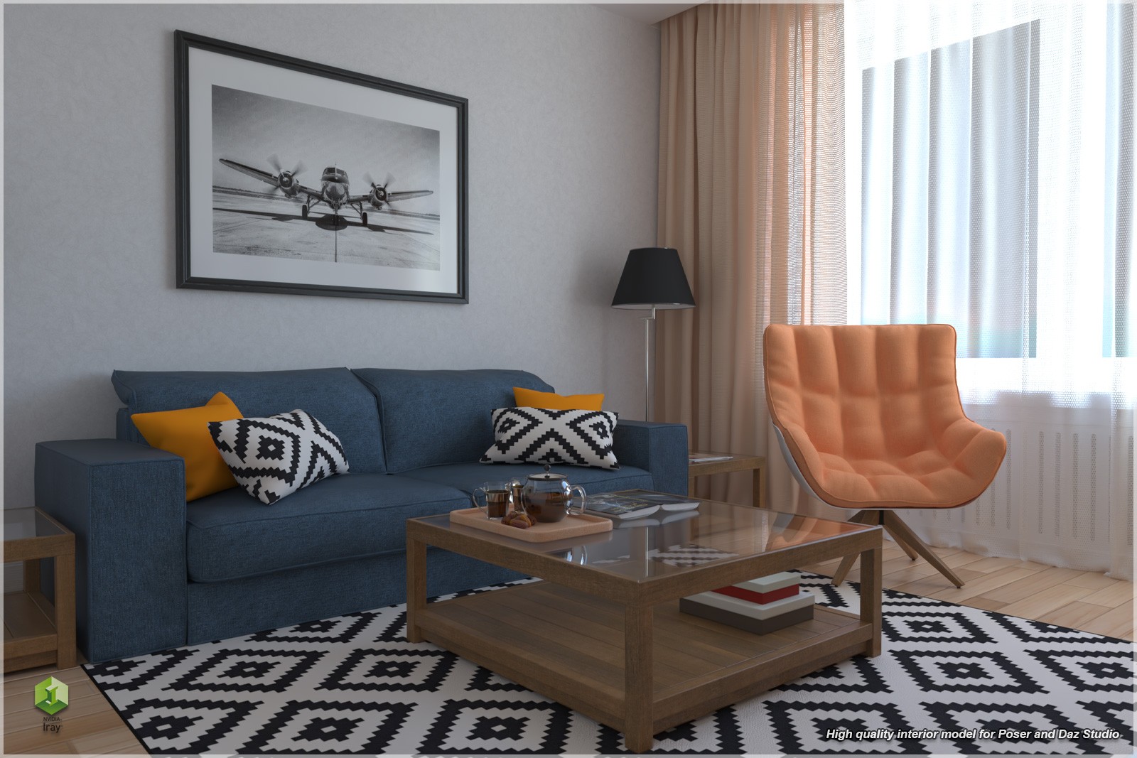 STZ Modern small room by N/A