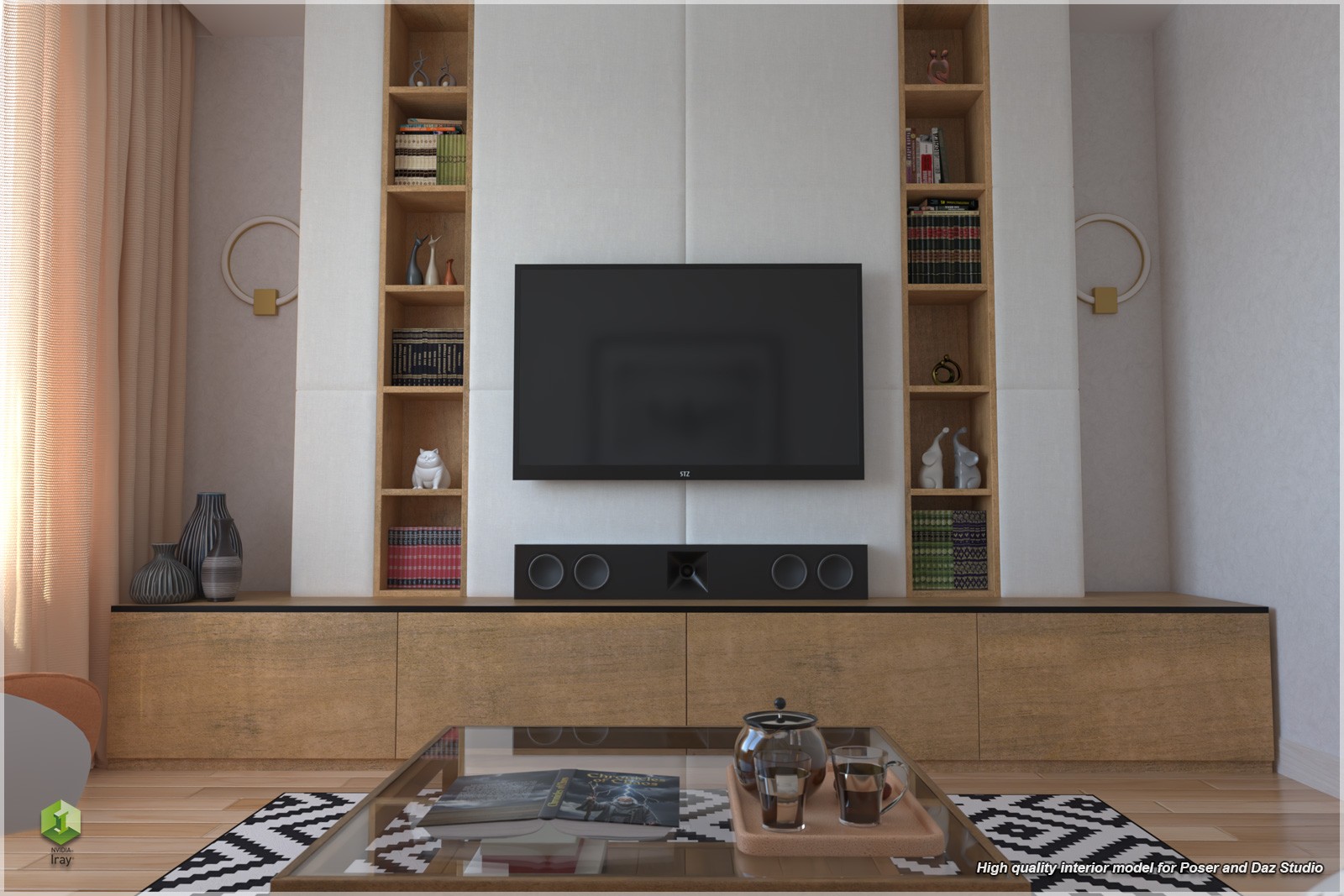 STZ Modern small room by N/A