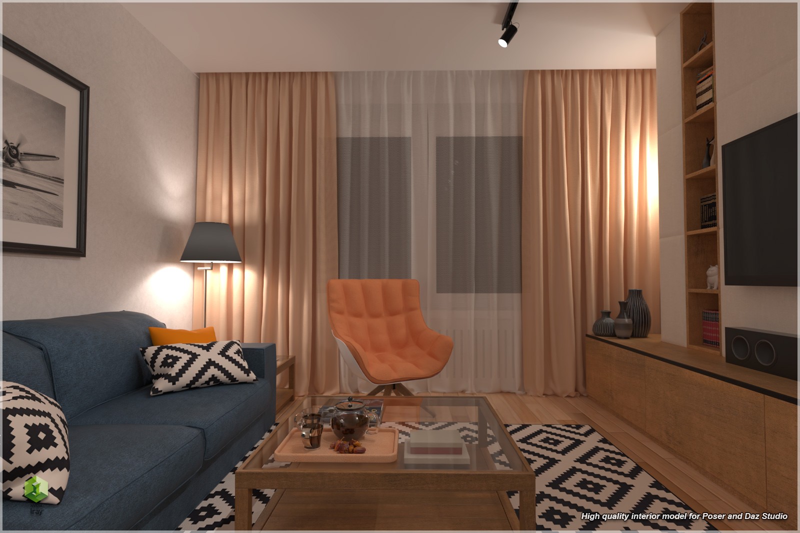STZ Modern small room by N/A