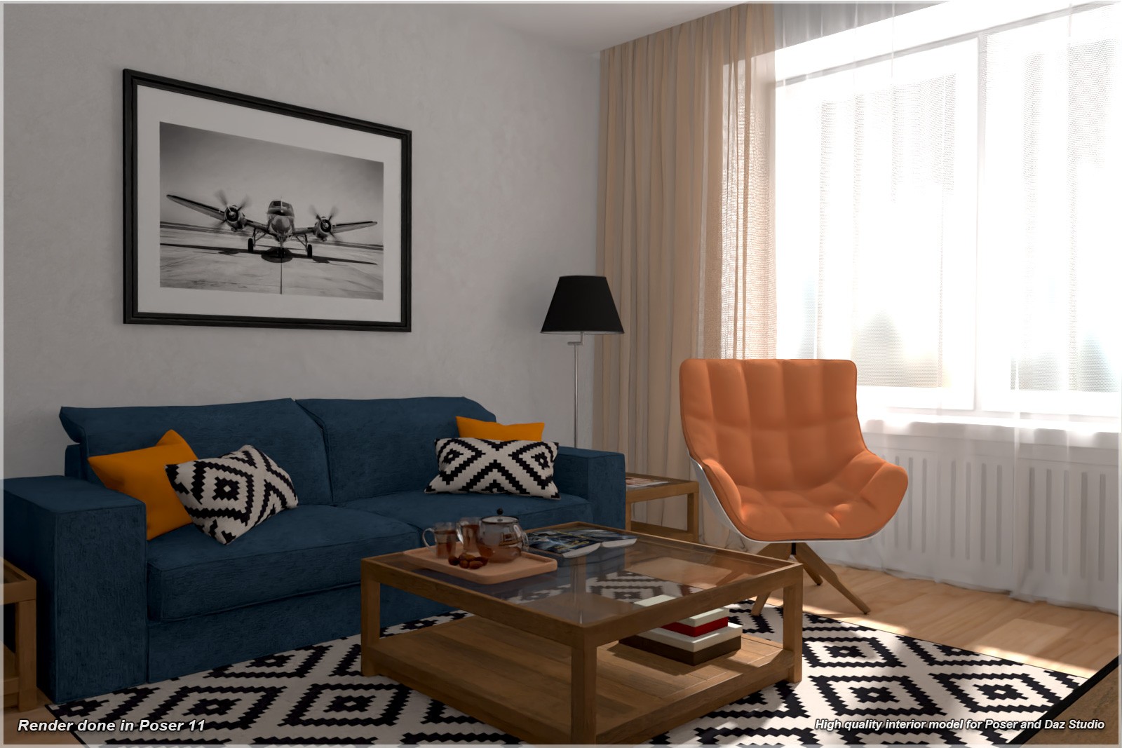 STZ Modern small room by N/A
