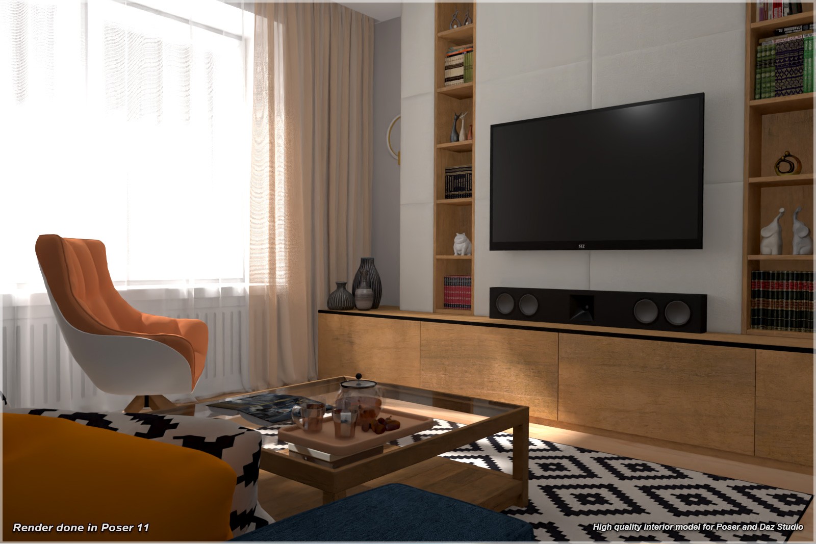 STZ Modern small room by N/A