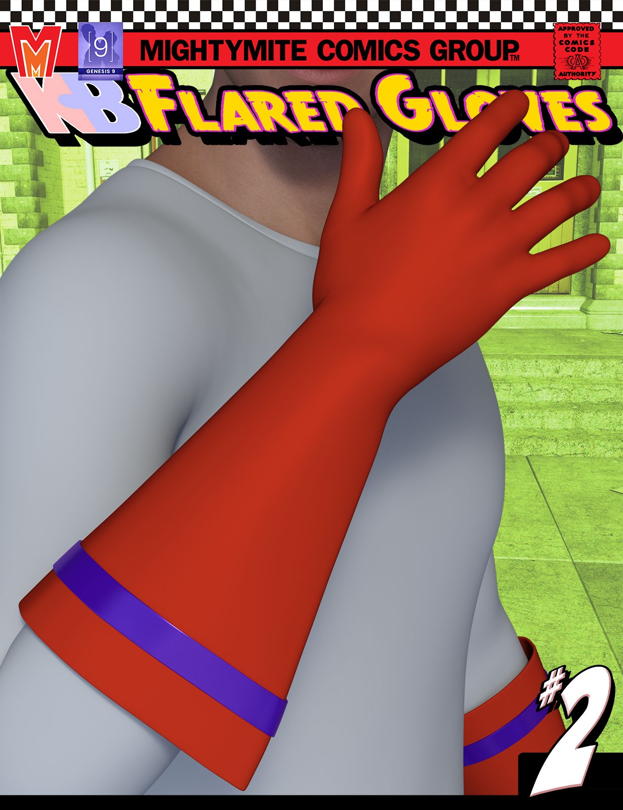 Flared Gloves 002 MMKBG9 by N/A