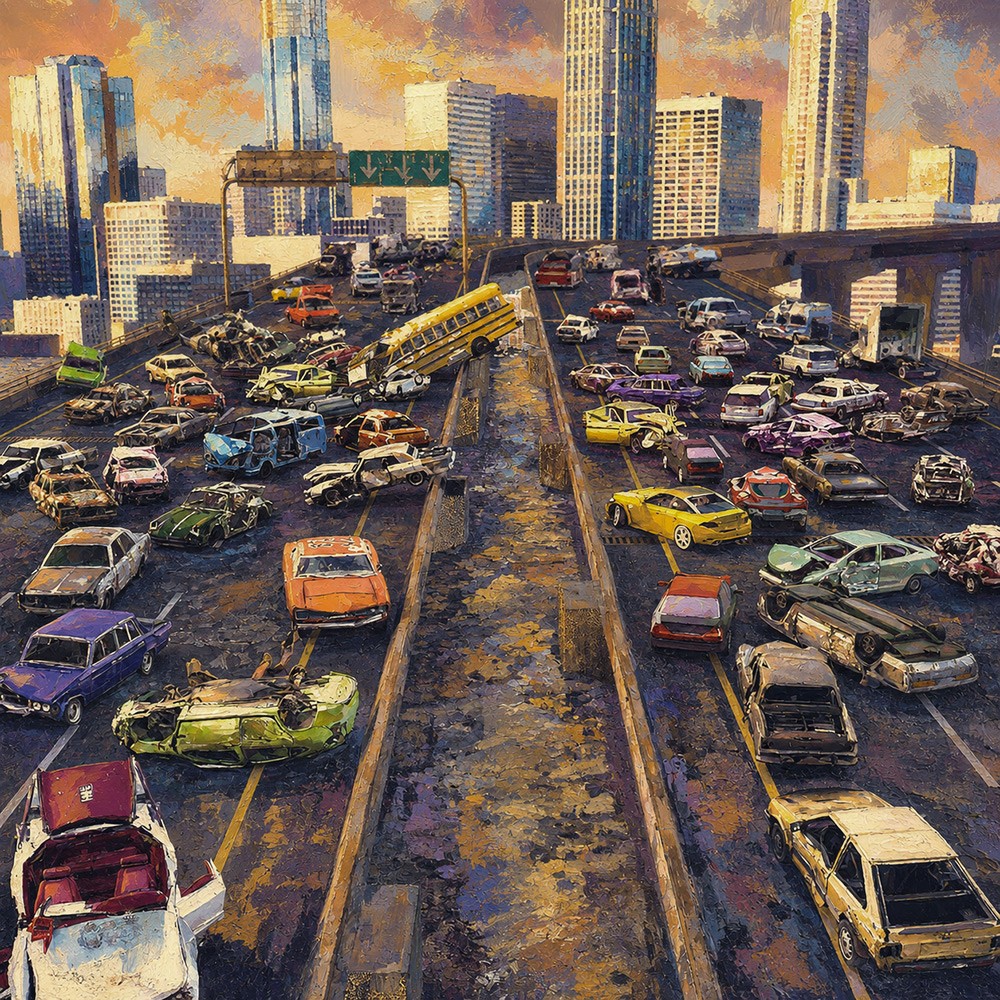 50 LowRez-Vehicle wrecks for Daz Studio by N/A