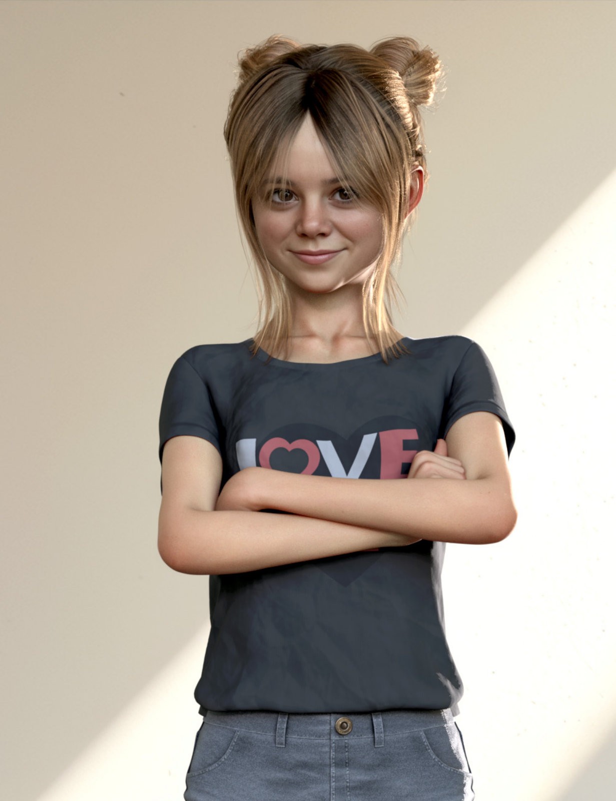 Lyra Character for Daz 3D Genesis 9 by N/A