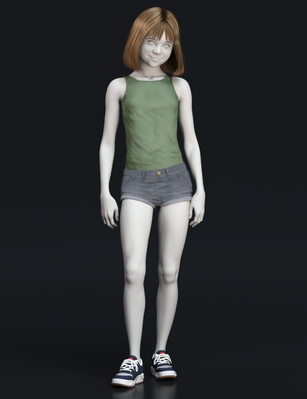 Lyra Character for Daz 3D Genesis 9 by N/A