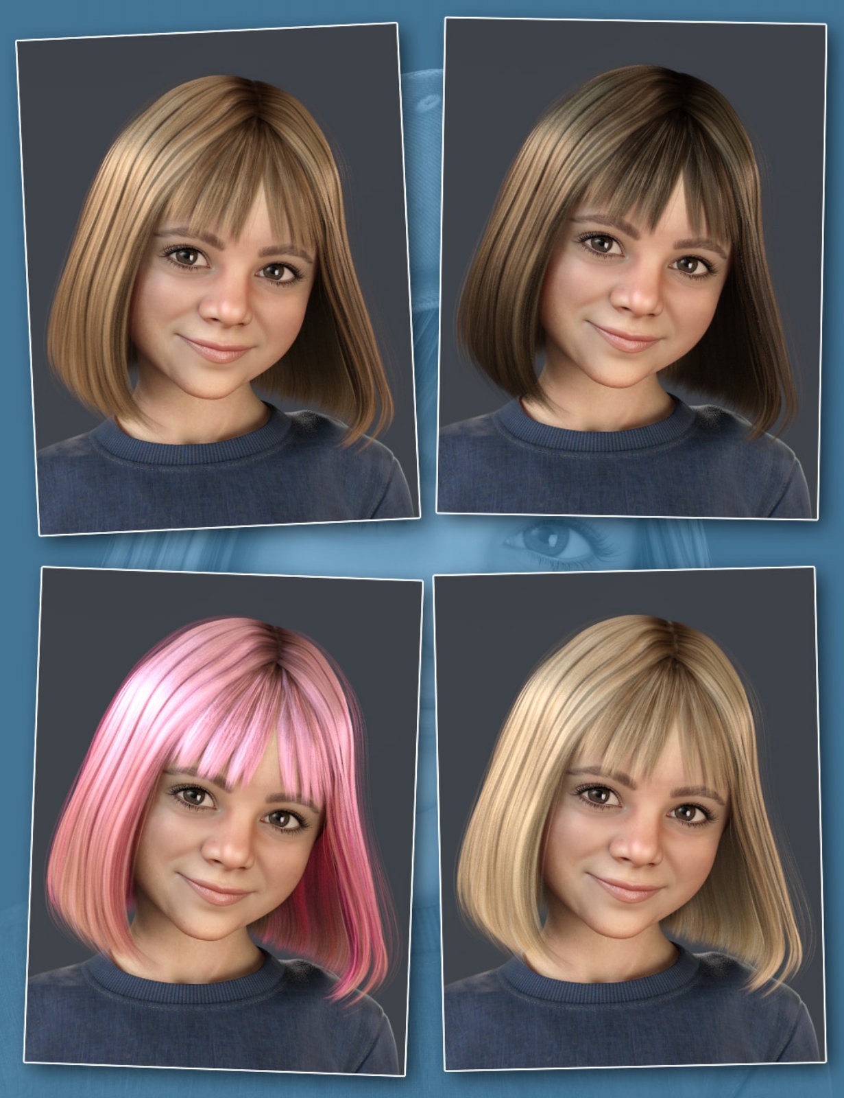 Lyra Bob Hair for Genesis 9 by N/A