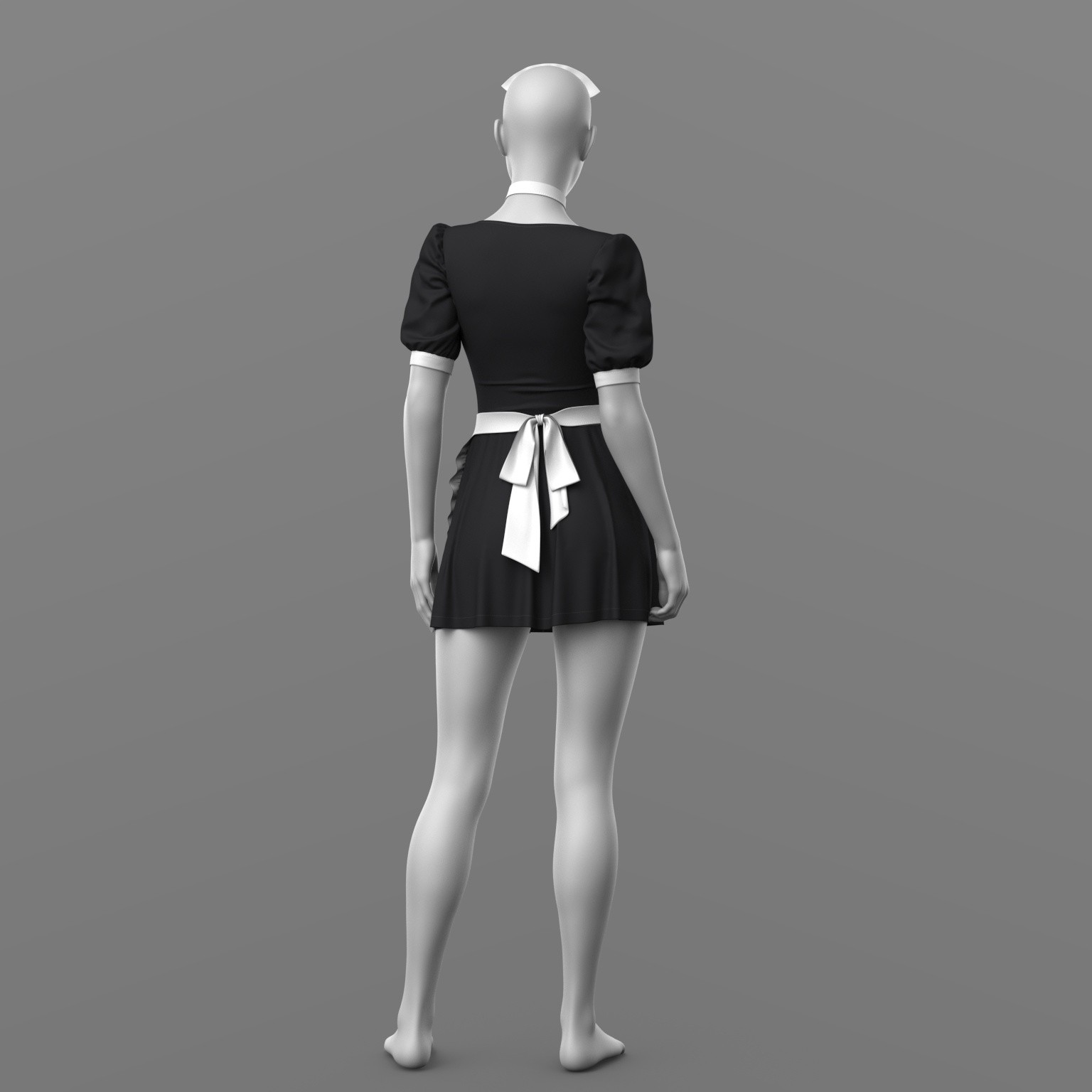 Maid Outfit G8 Female by N/A