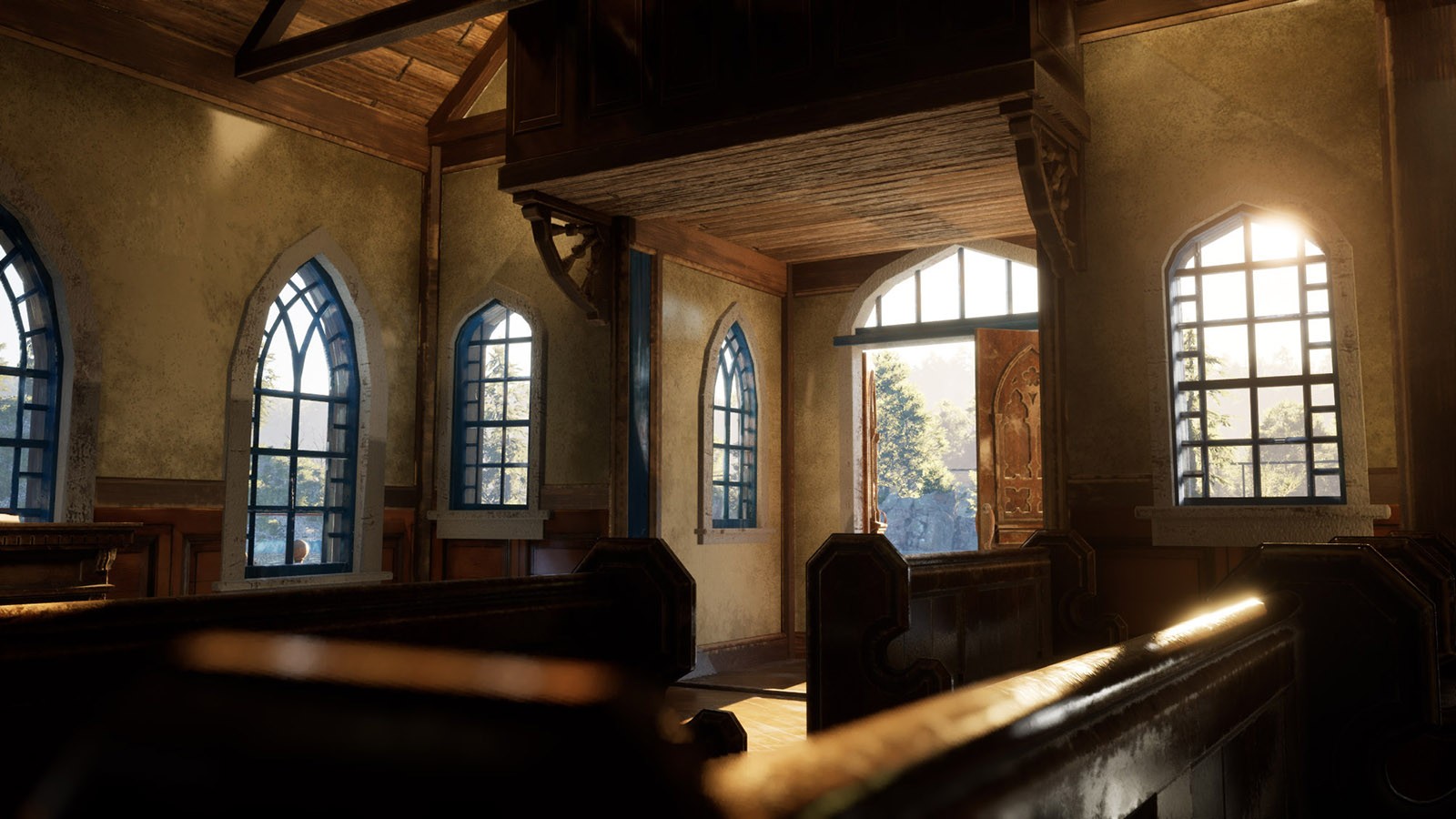 Country Church and Cemetery Pack by N/A
