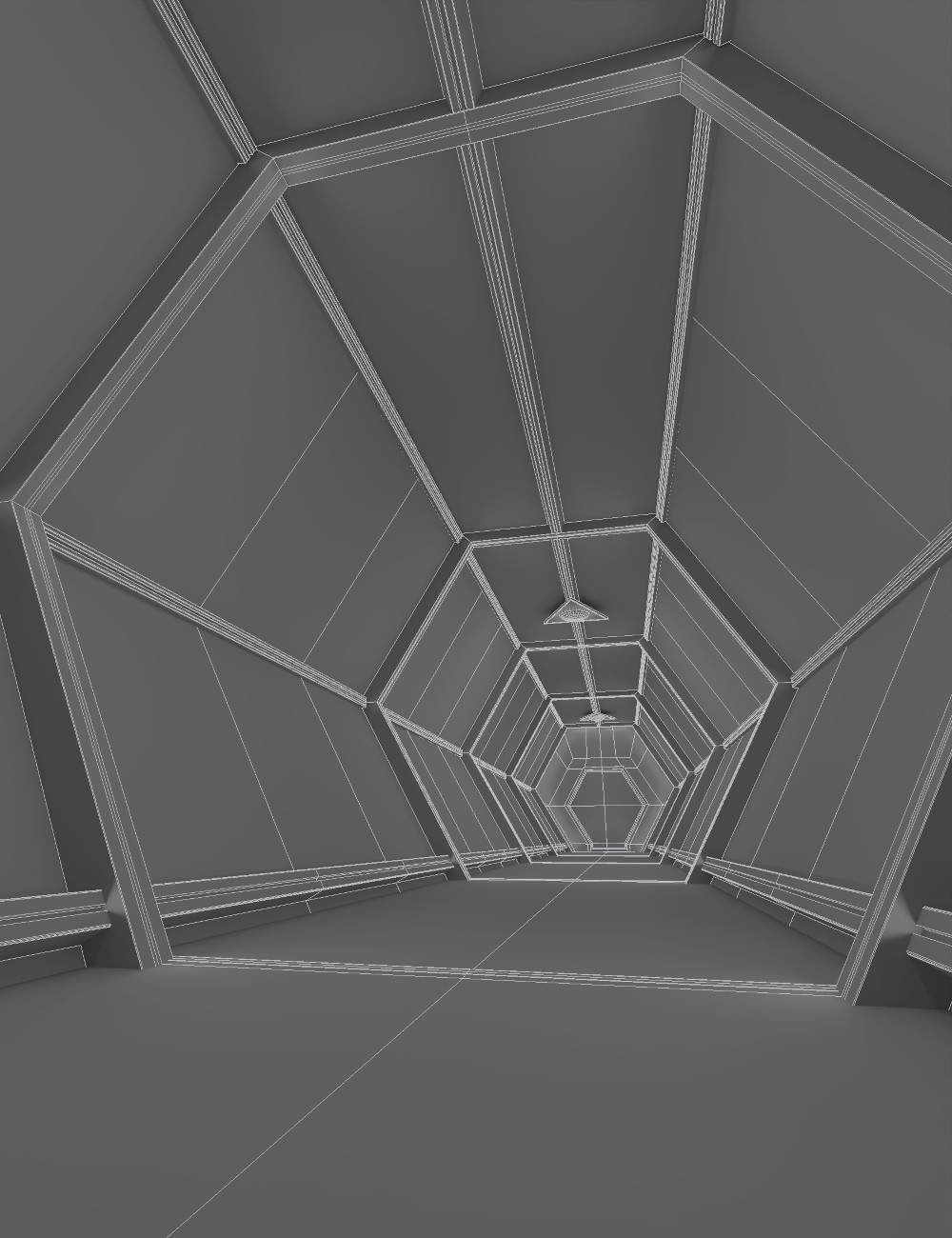 Future Corridor Vignette for DS Iray by N/A