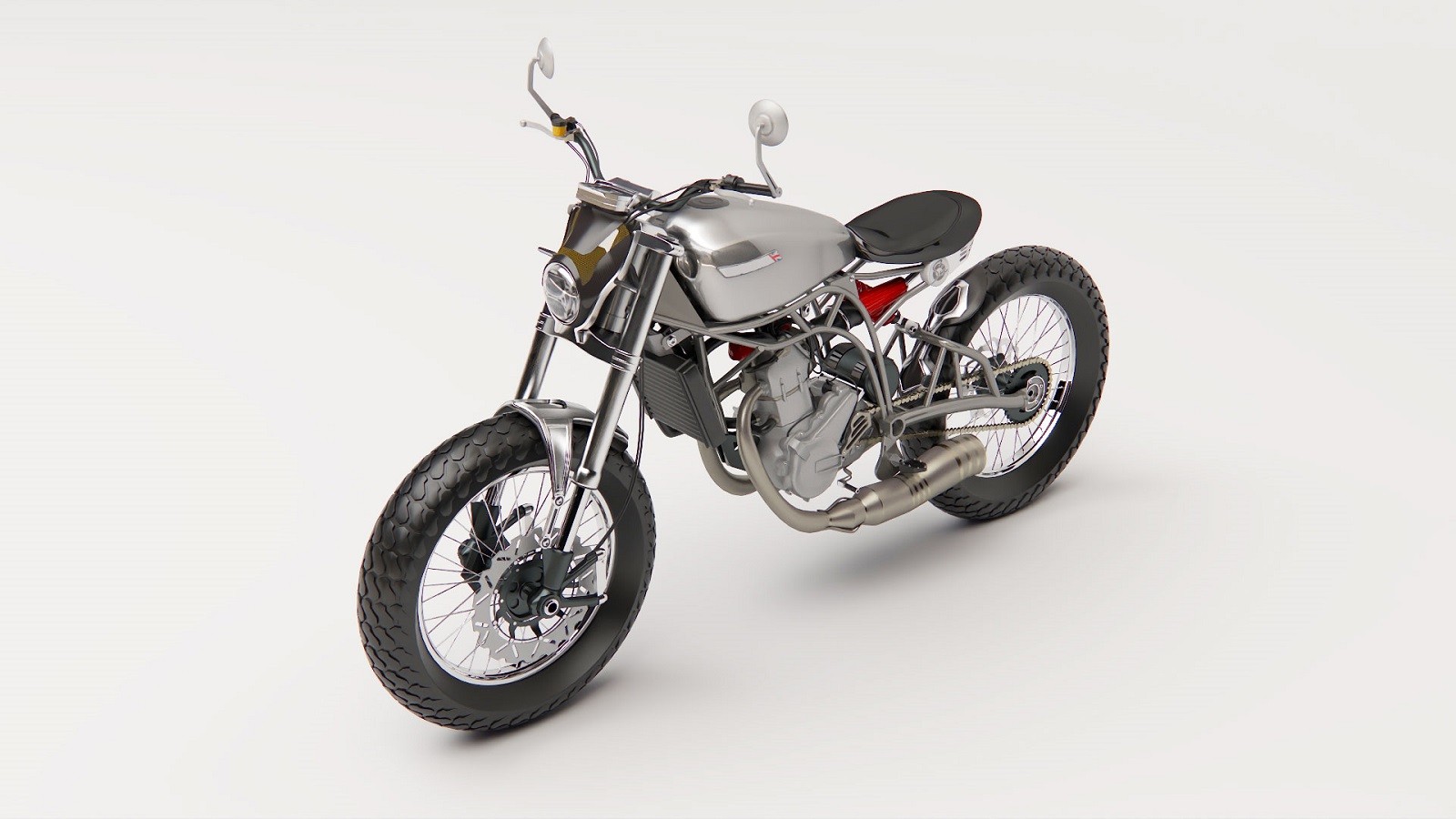 Retro Racer Spitfire Six – Ultra HD 3D Motorcycle Model by N/A