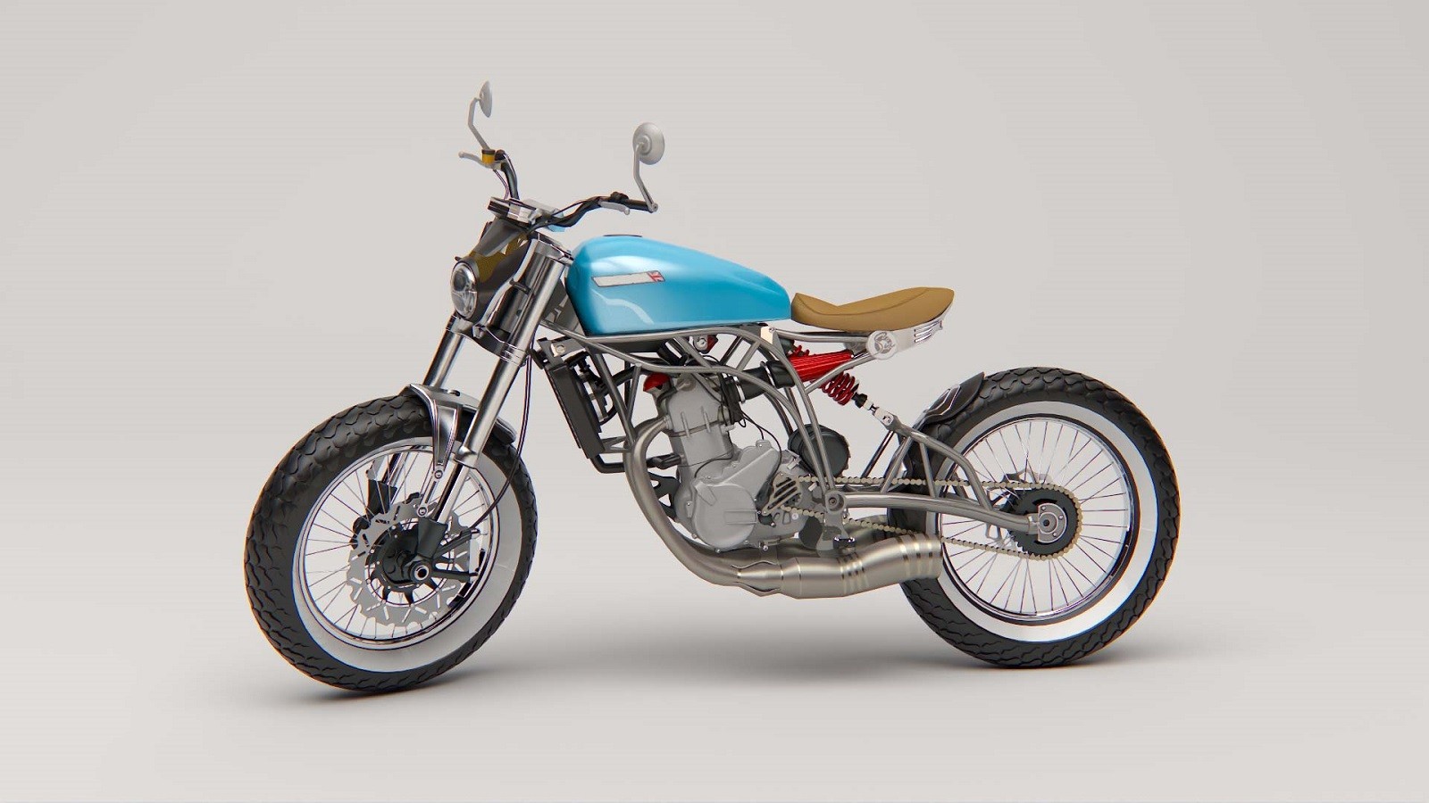 Retro Racer Spitfire Six – Ultra HD 3D Motorcycle Model by N/A