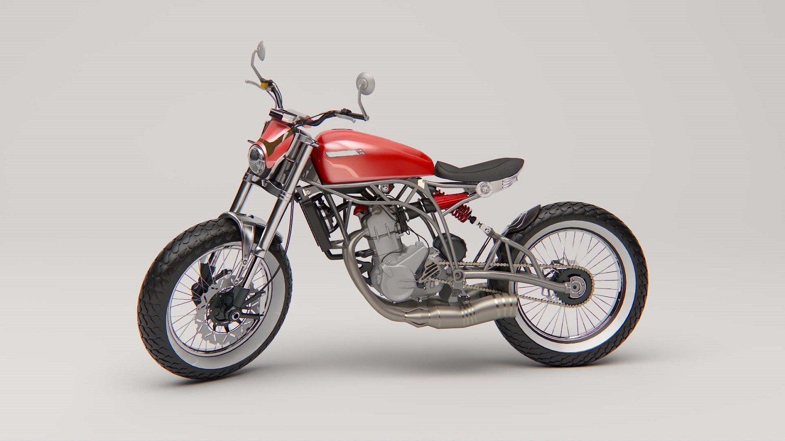Retro Racer Spitfire Six – Ultra HD 3D Motorcycle Model by N/A
