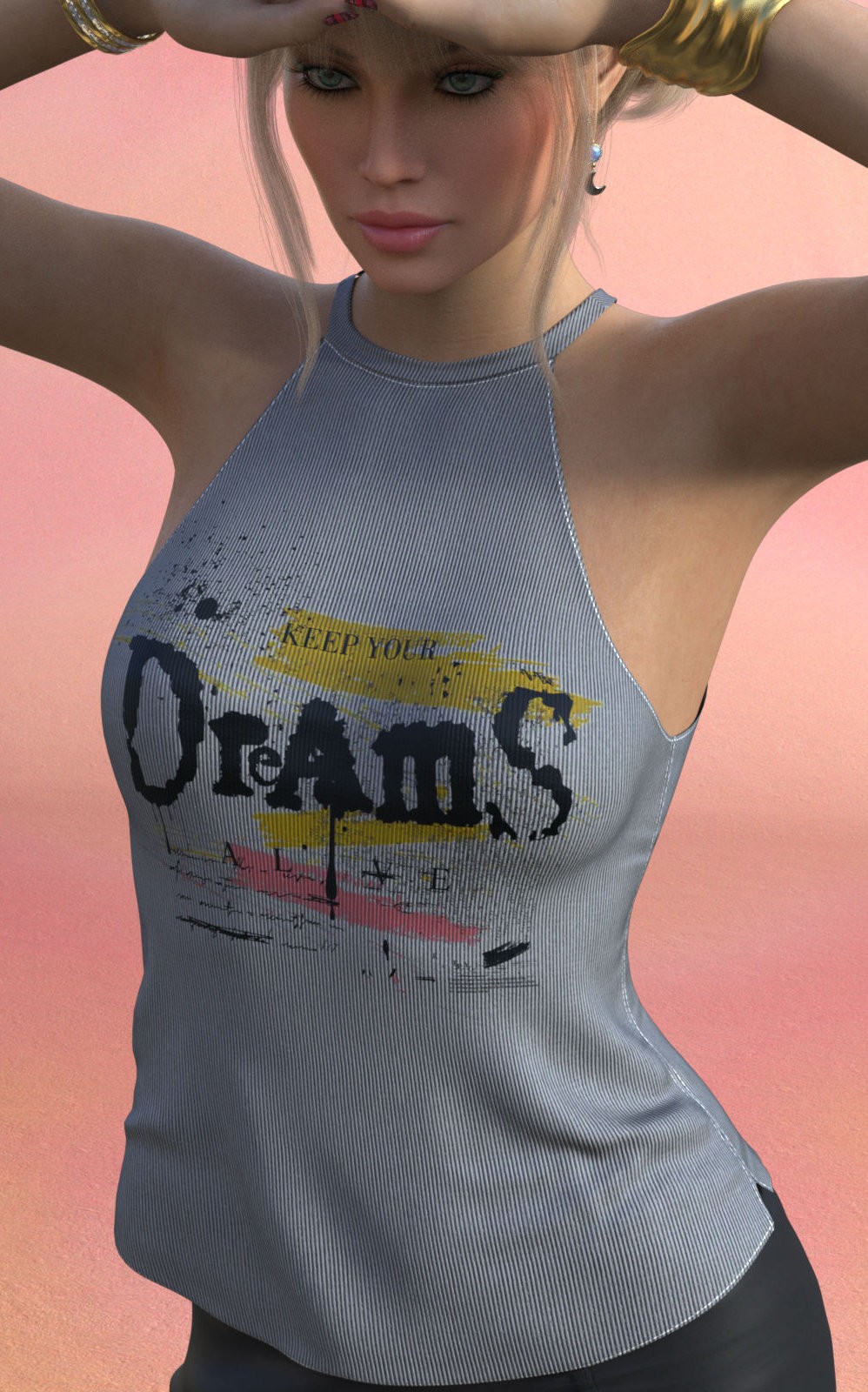 DA-SweetHeart for dForce Casual Halter G8FG8.1F G9 by Sveva by N/A