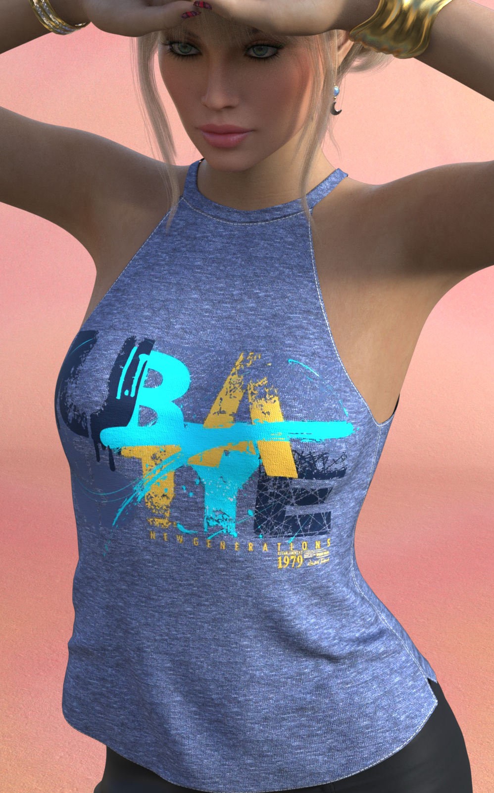 DA-SweetHeart for dForce Casual Halter G8FG8.1F G9 by Sveva by N/A