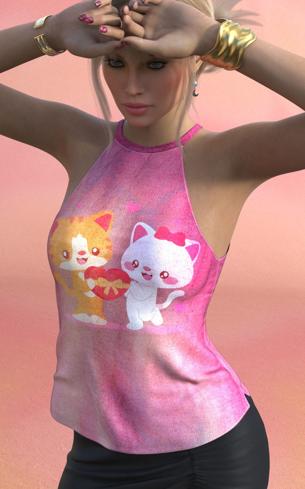 DA-SweetHeart for dForce Casual Halter G8FG8.1F G9 by Sveva by N/A