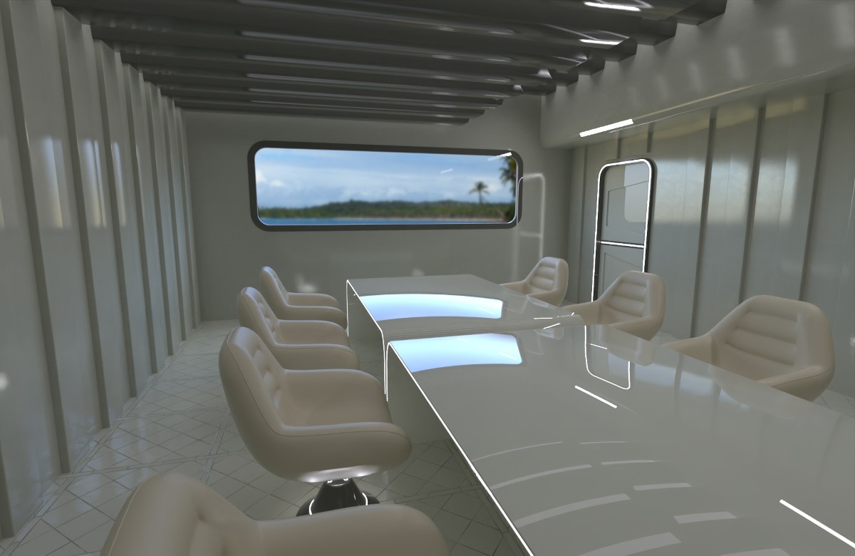 Utopian Briefing Room for DS Iray by N/A