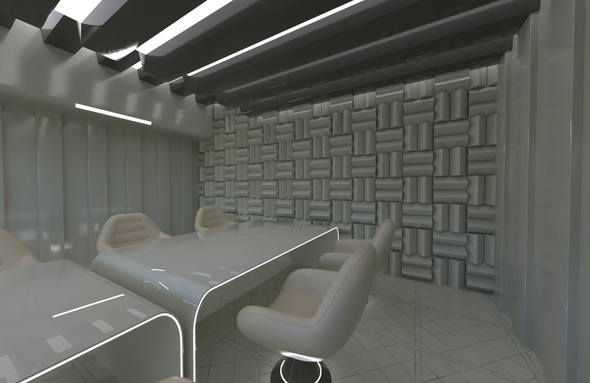 Utopian Briefing Room for DS Iray by N/A